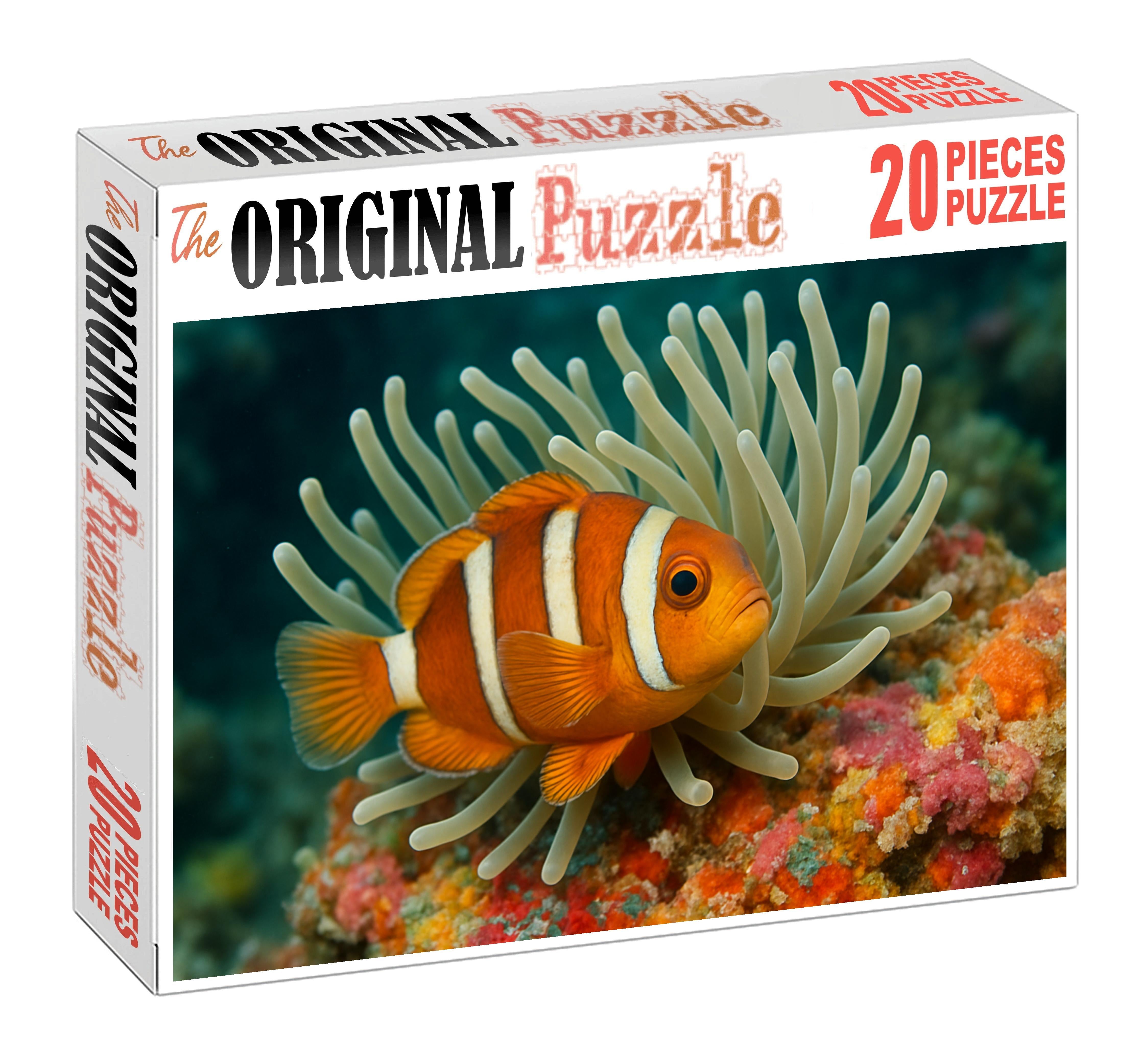 Amber Crest Anemonefish Bold Coral Guardian Easy Puzzles