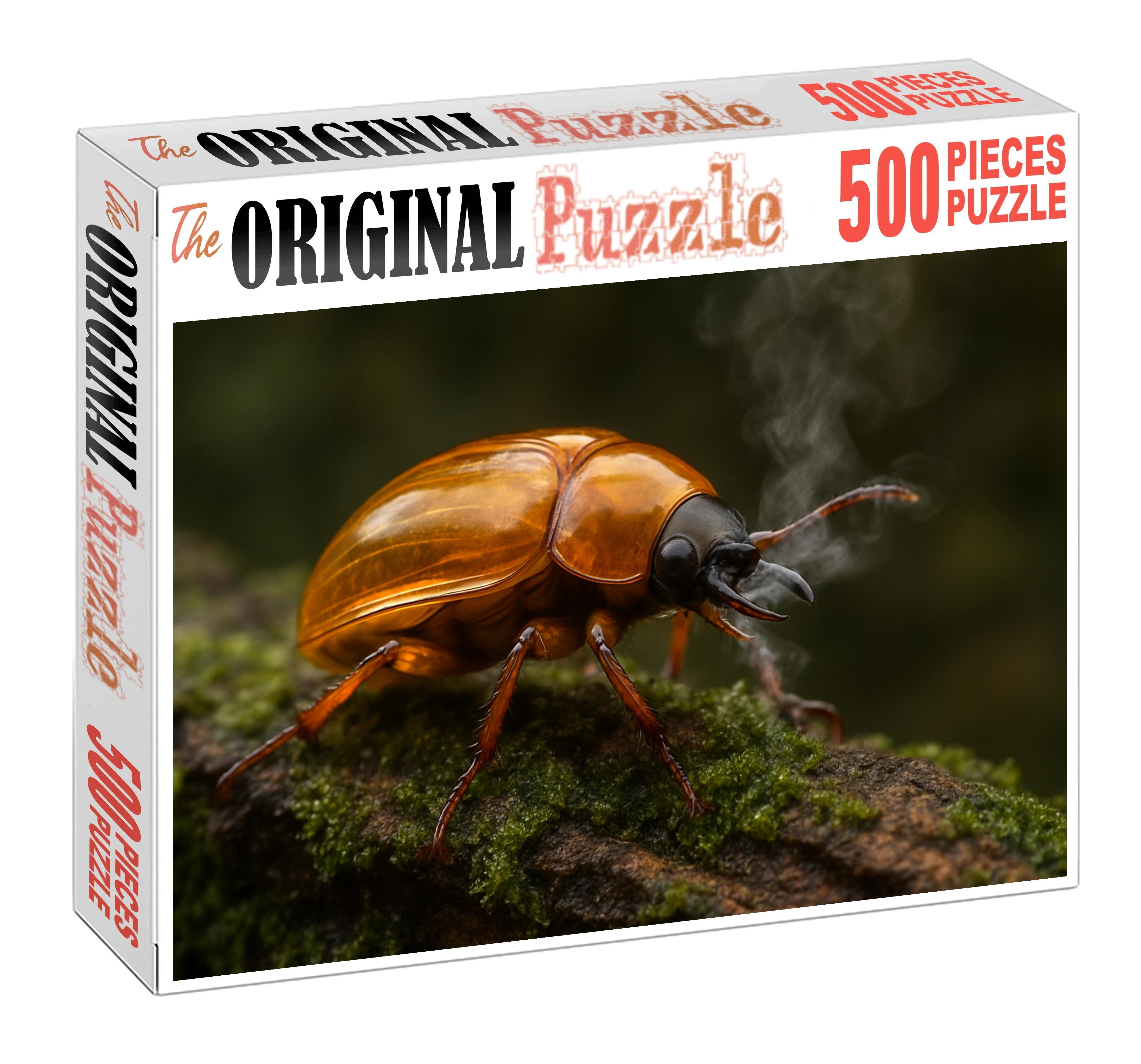 Amber Fang Beetle Jewel-like Defender With Acidic Secretion 200 Piece Puzzle