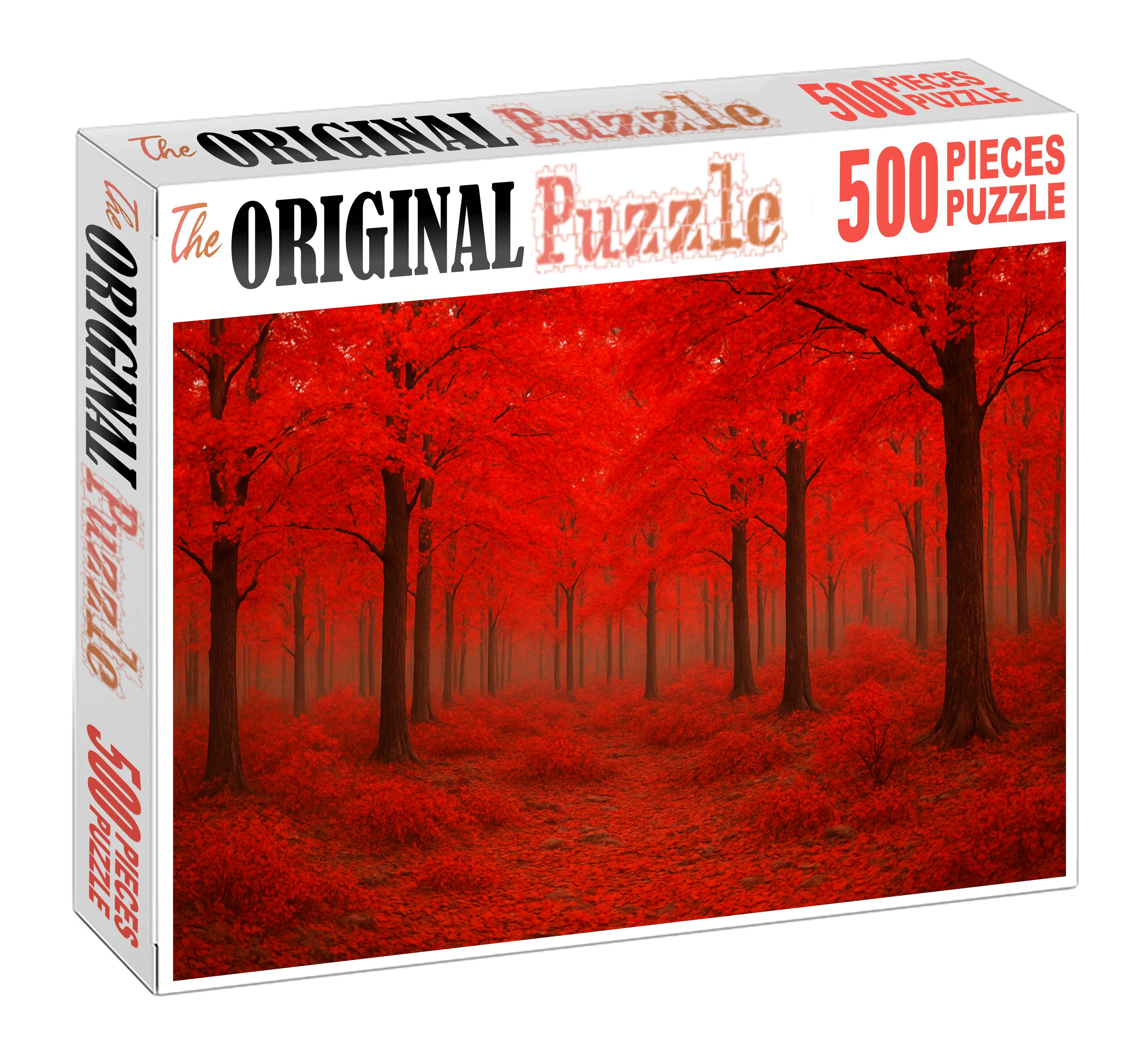 Crimson Canopy Crossing Puzzle Collection