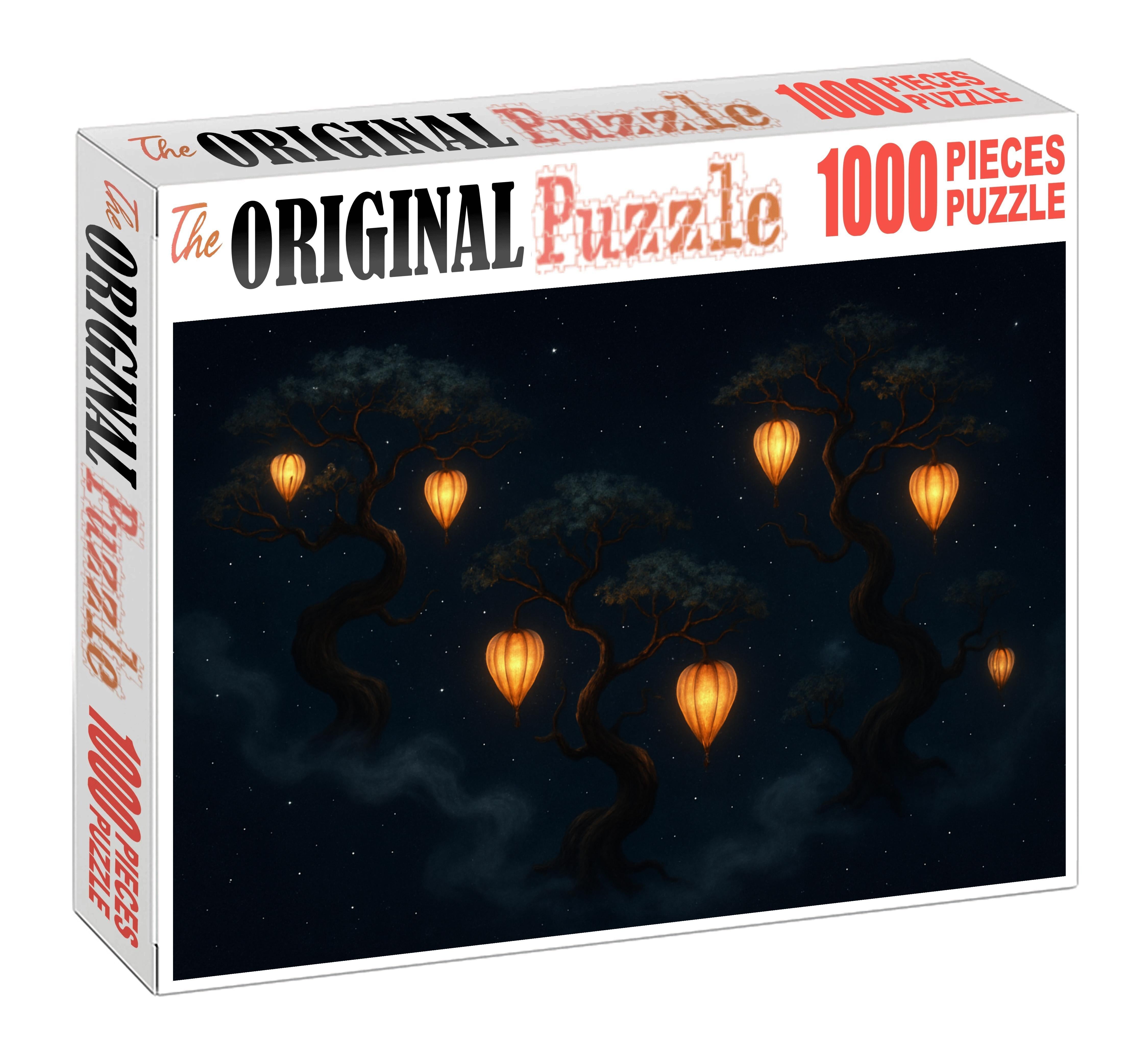 Celestial Orchard Of Floating Lantern Fruits Puzzle Collection