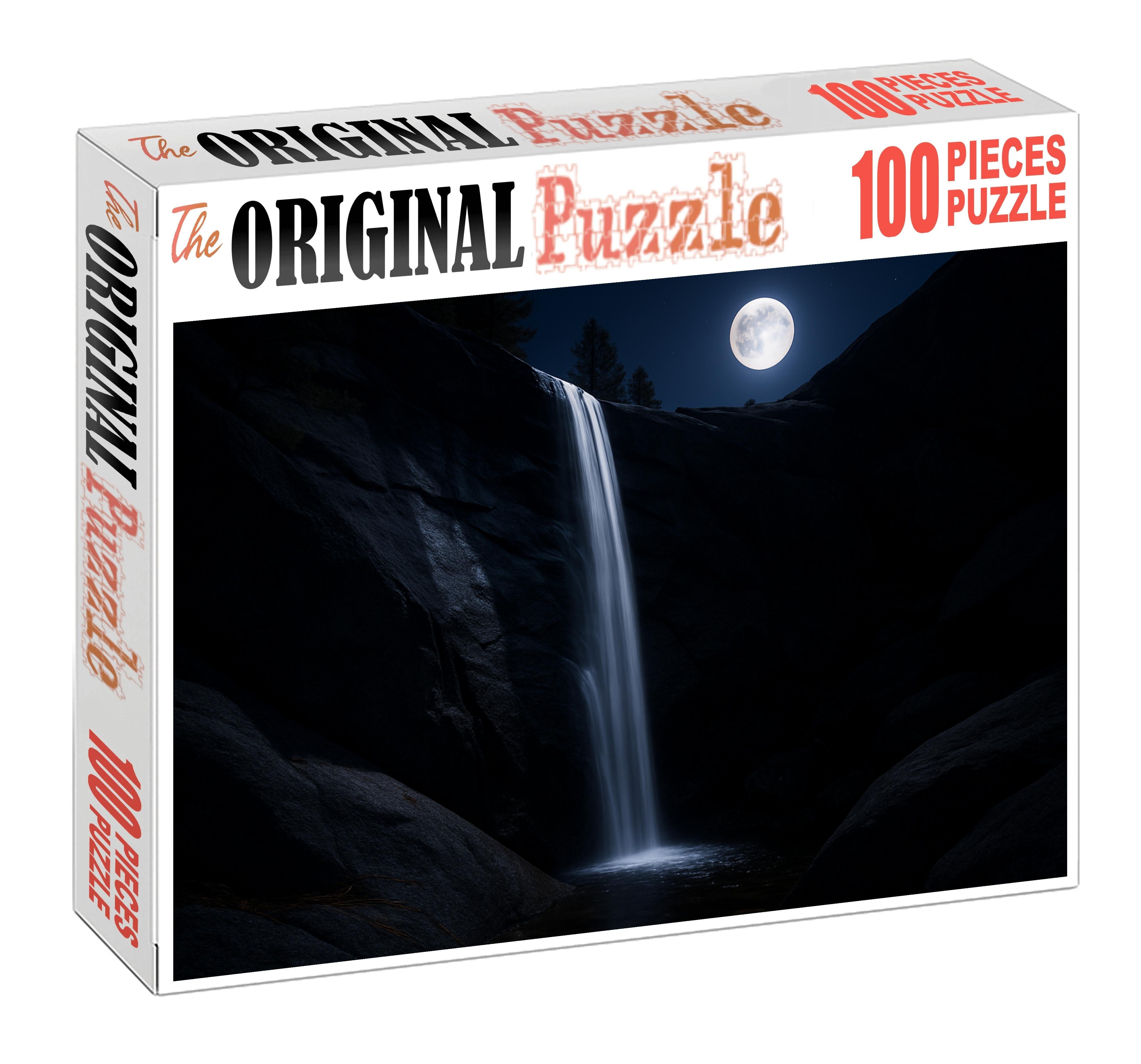 Silver Moonlit Cascade Easy Puzzles