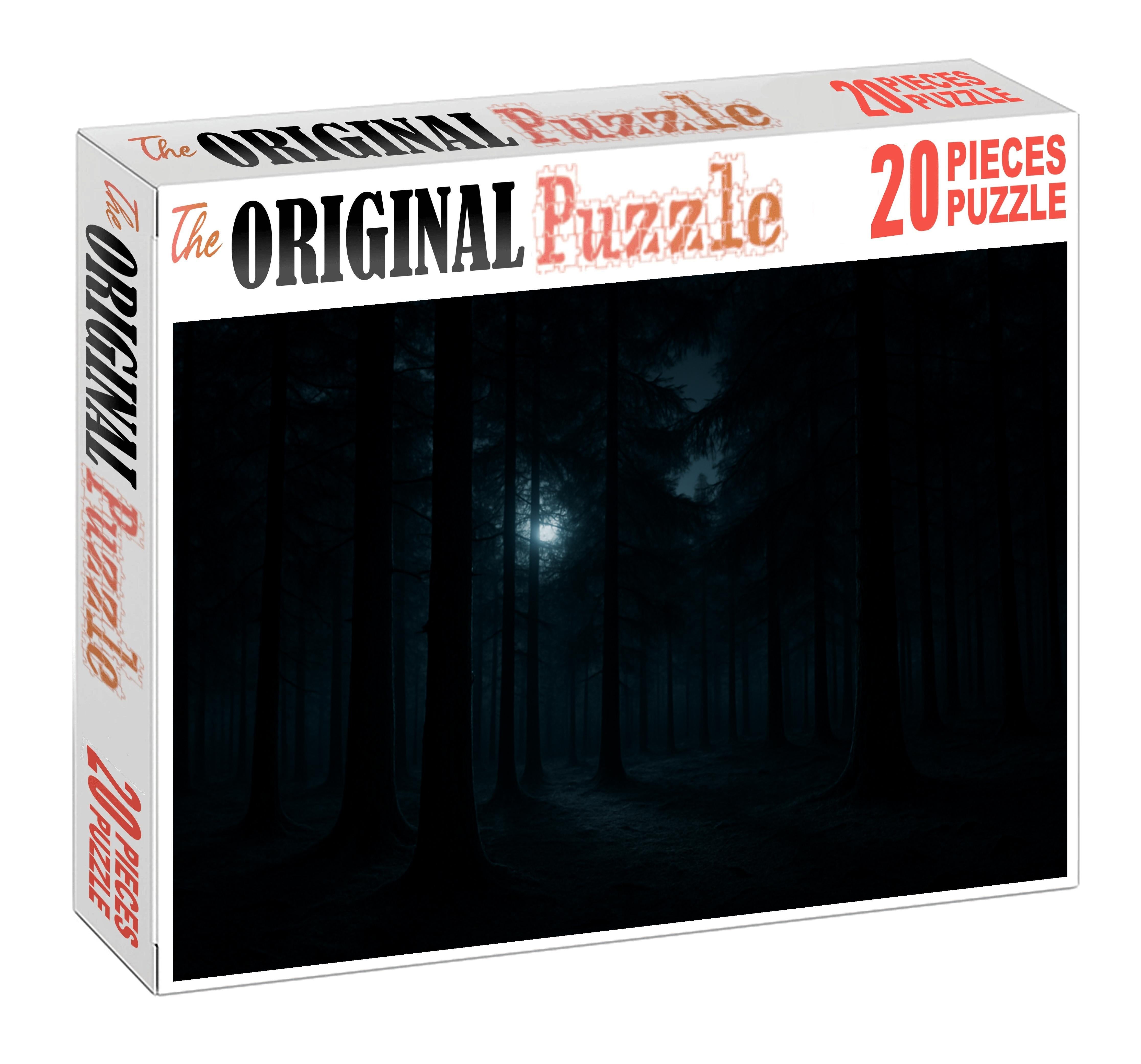 Midnight Pine Shadow Puzzle For Kids