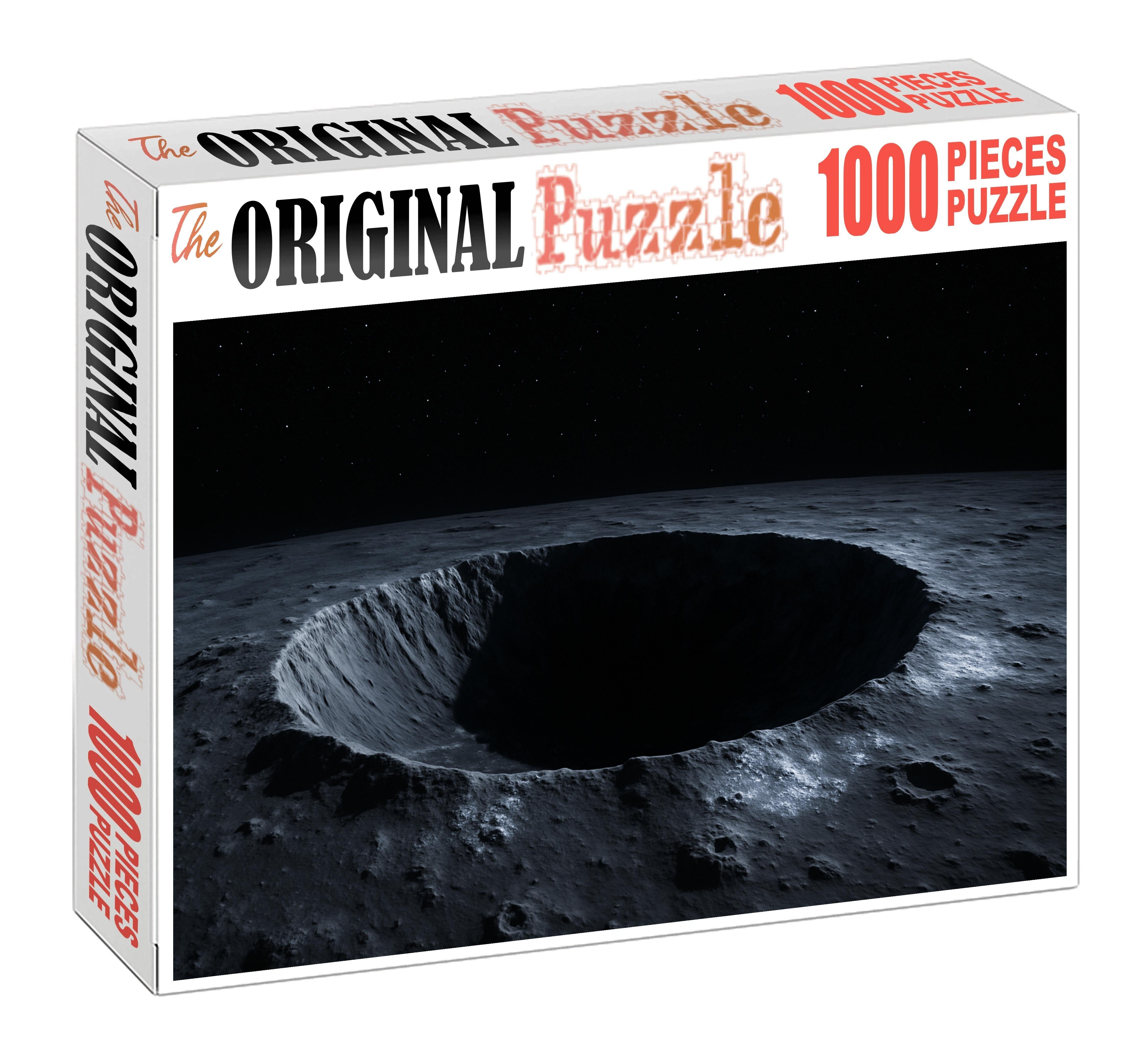 Icy Moonlit Crater Easy Puzzles