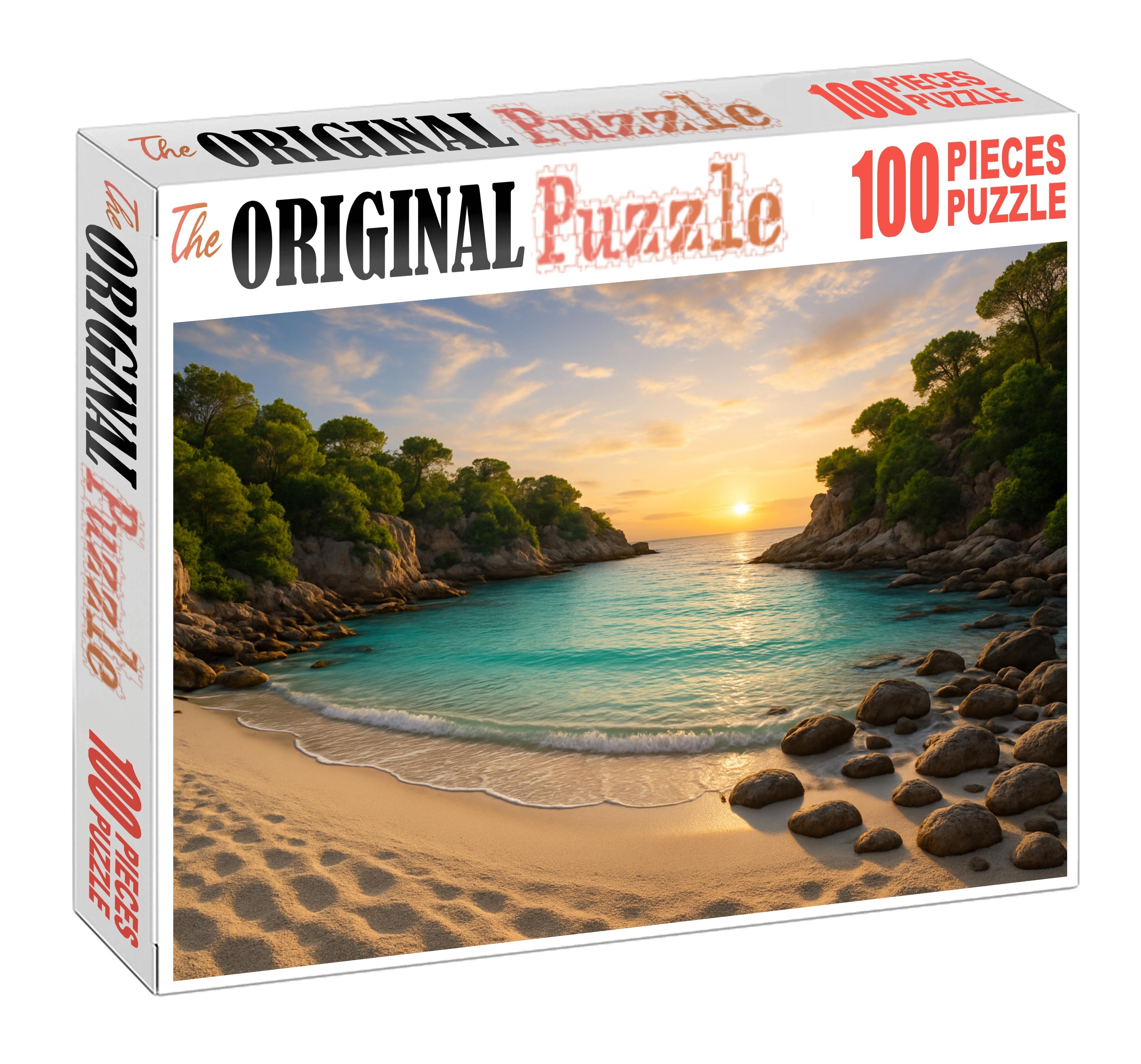 Tranquil Waters Cove Serene Escape 100 Piece Puzzle