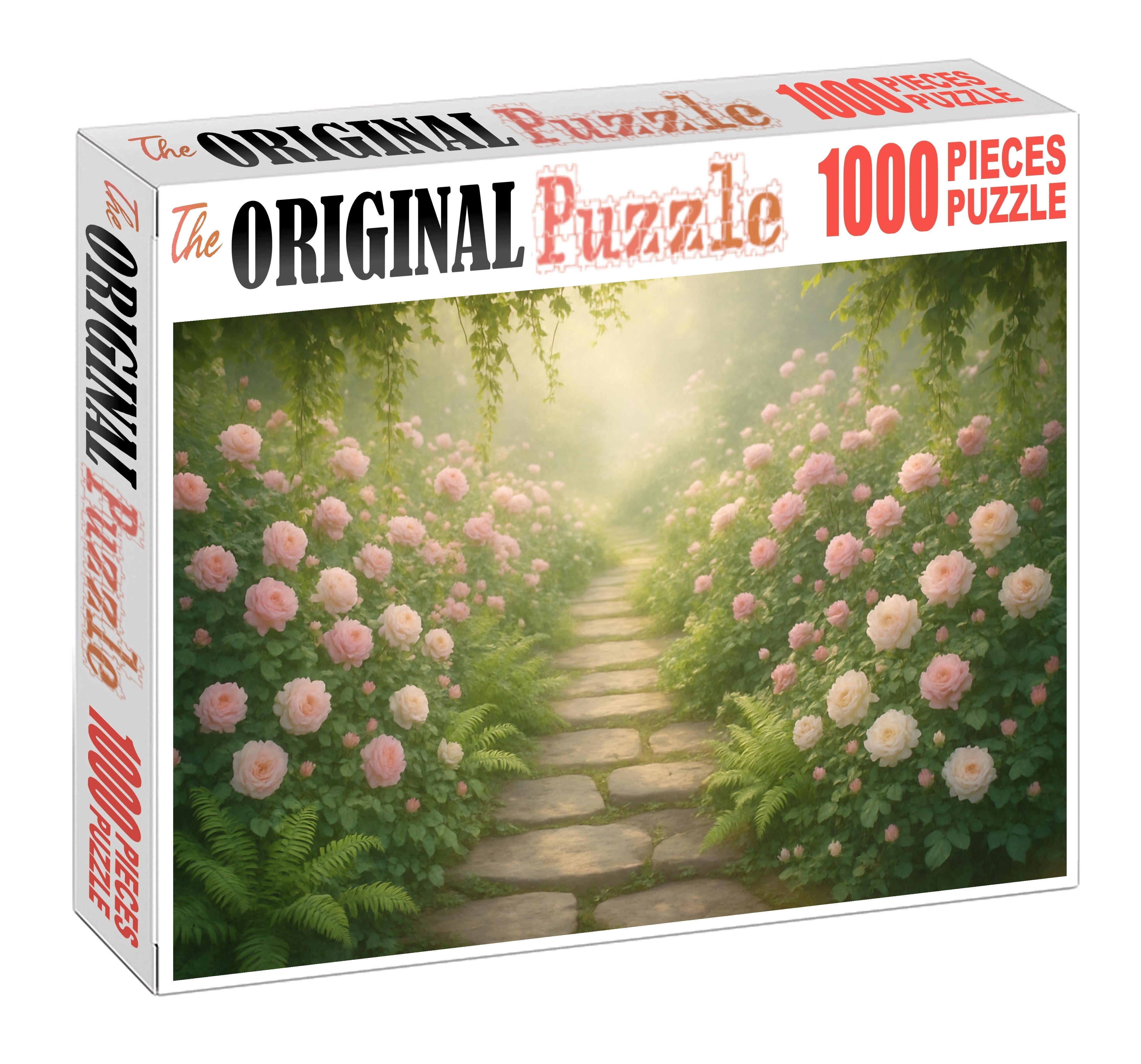 Blush Garden Pathway Puzzle Challenge