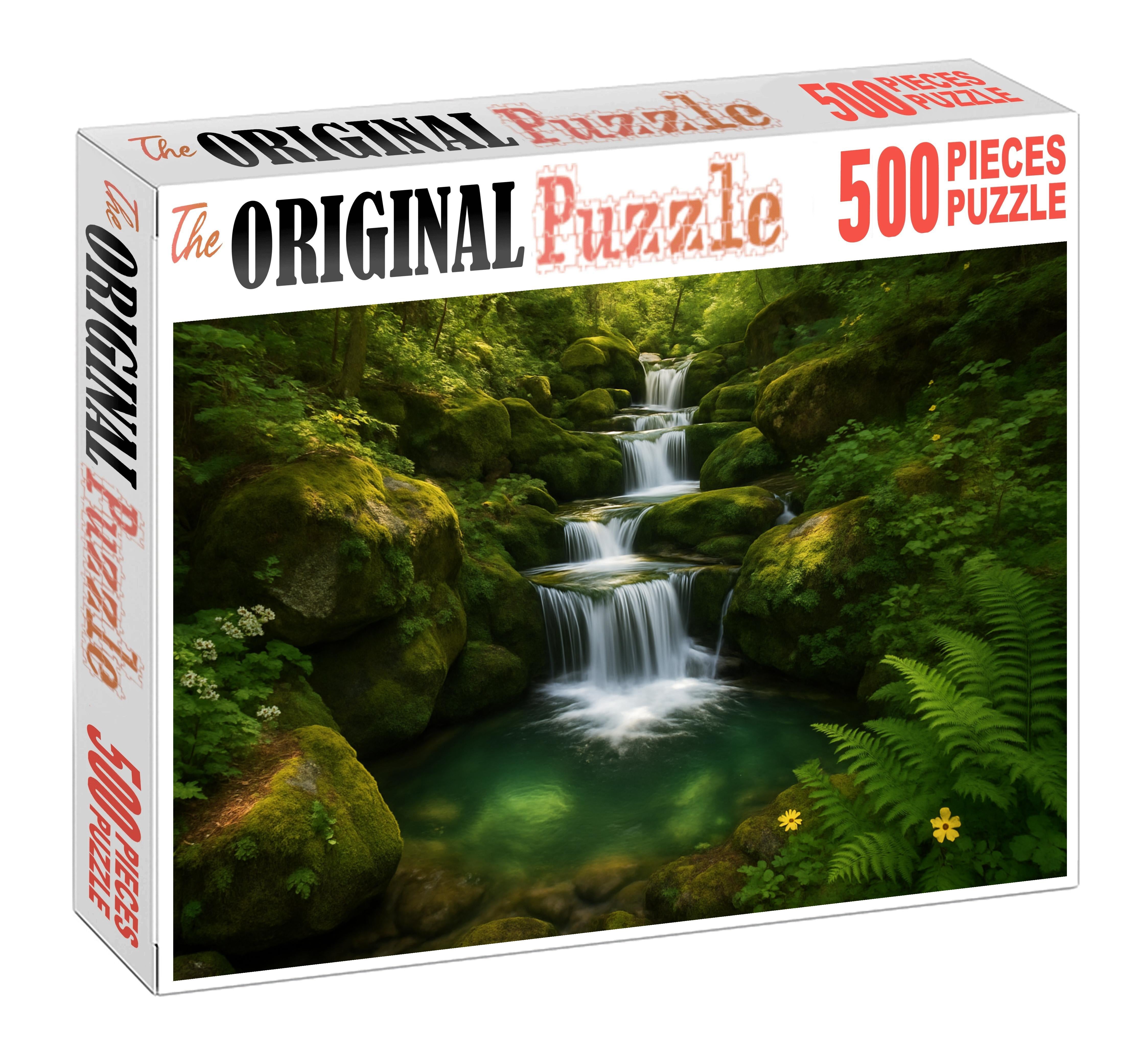 Emerald Spiral Drops Puzzle For Kids
