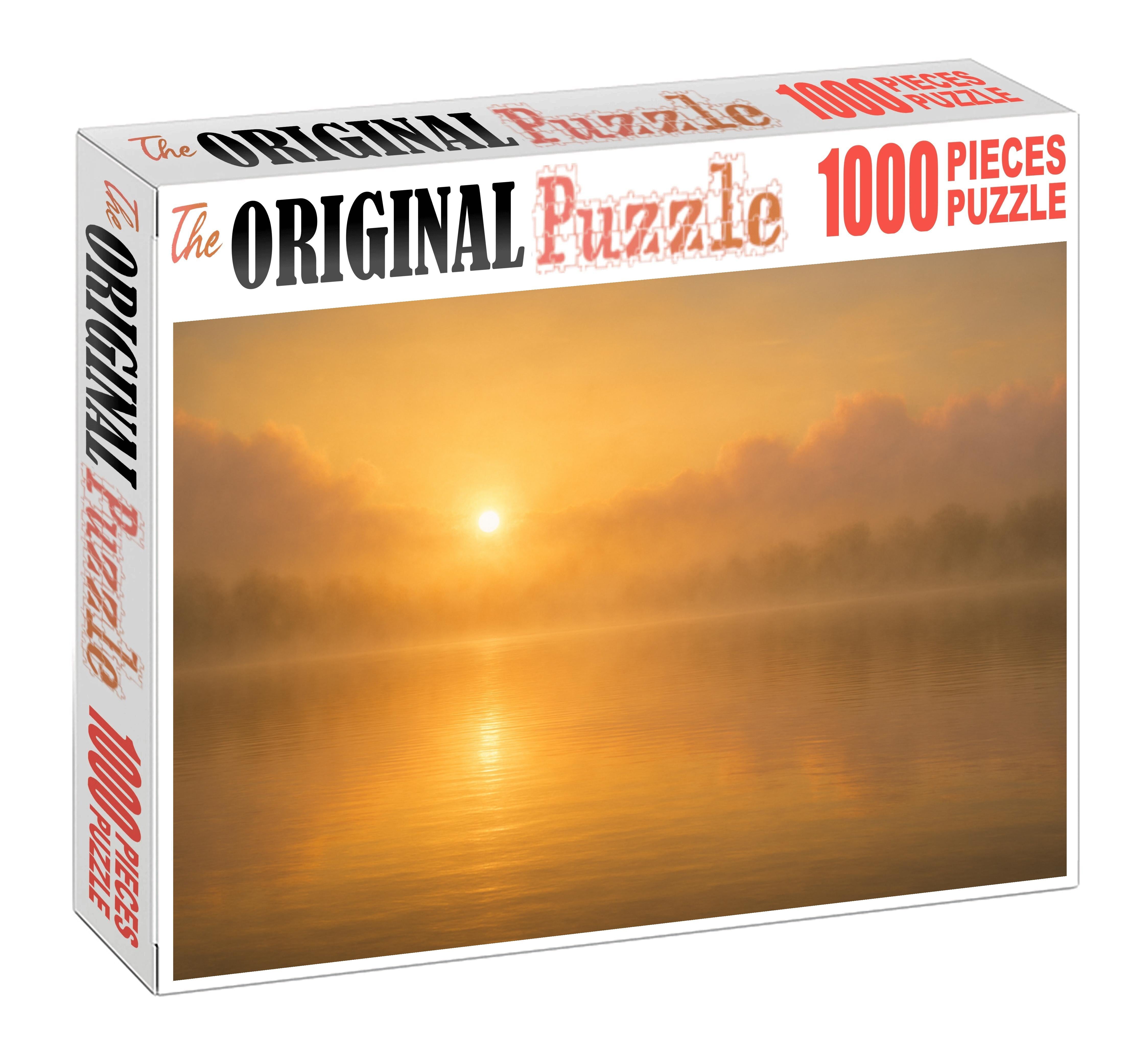 Golden Mist Glimmer 1000 Piece Puzzle