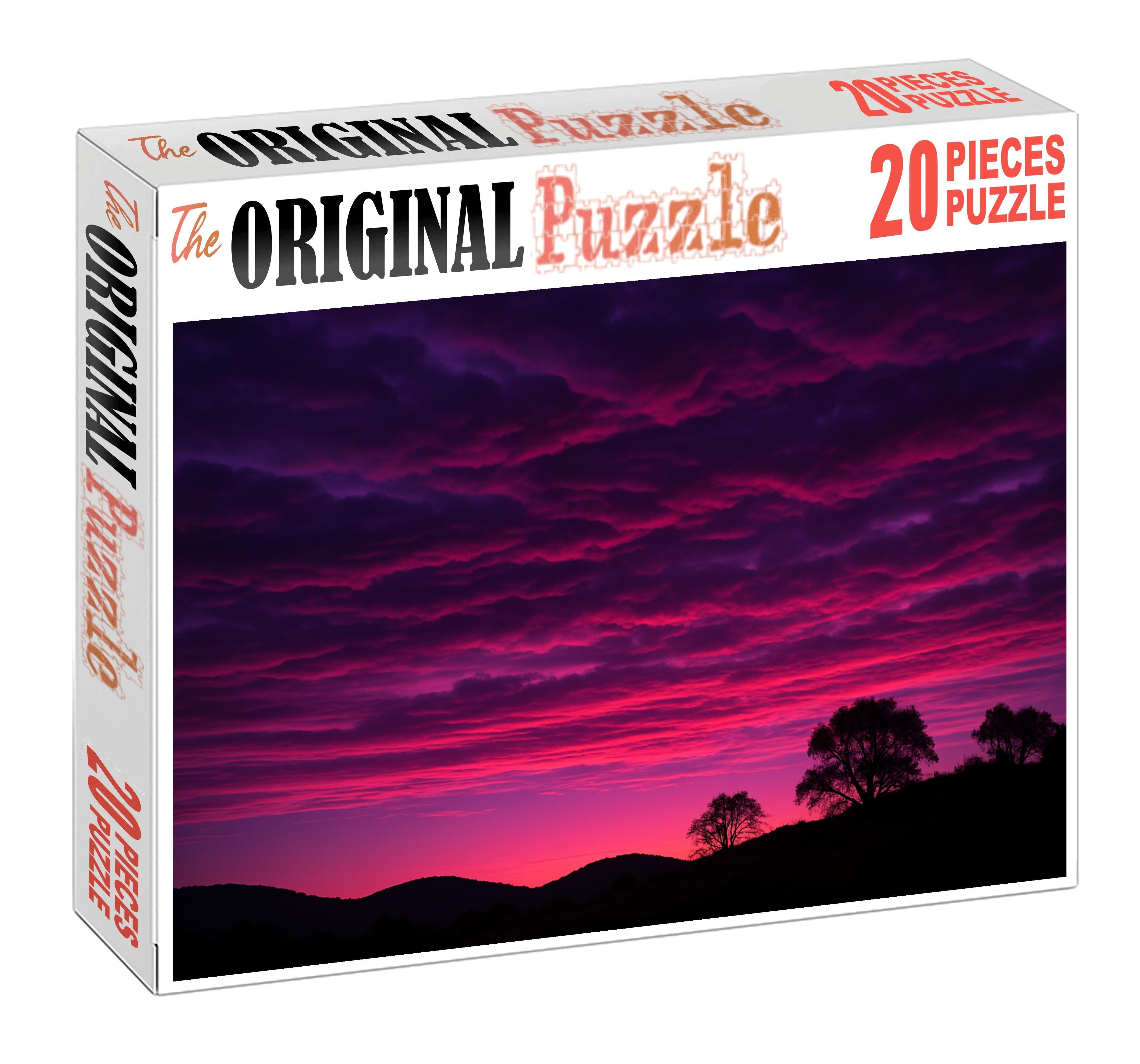 Violet Cloud Curtain 100 Piece Puzzle