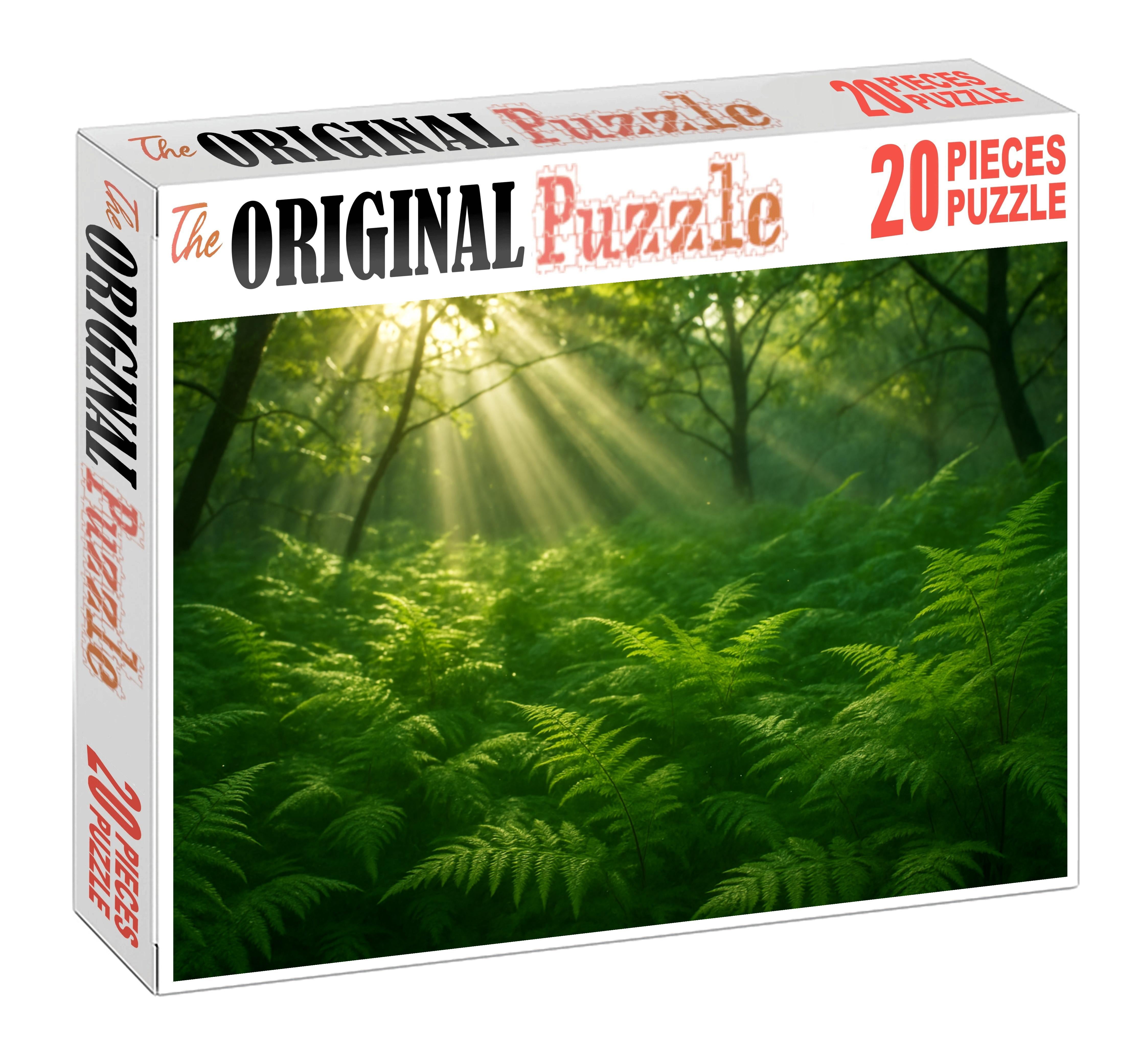 Sunrise Fern Glade Puzzle For Kids