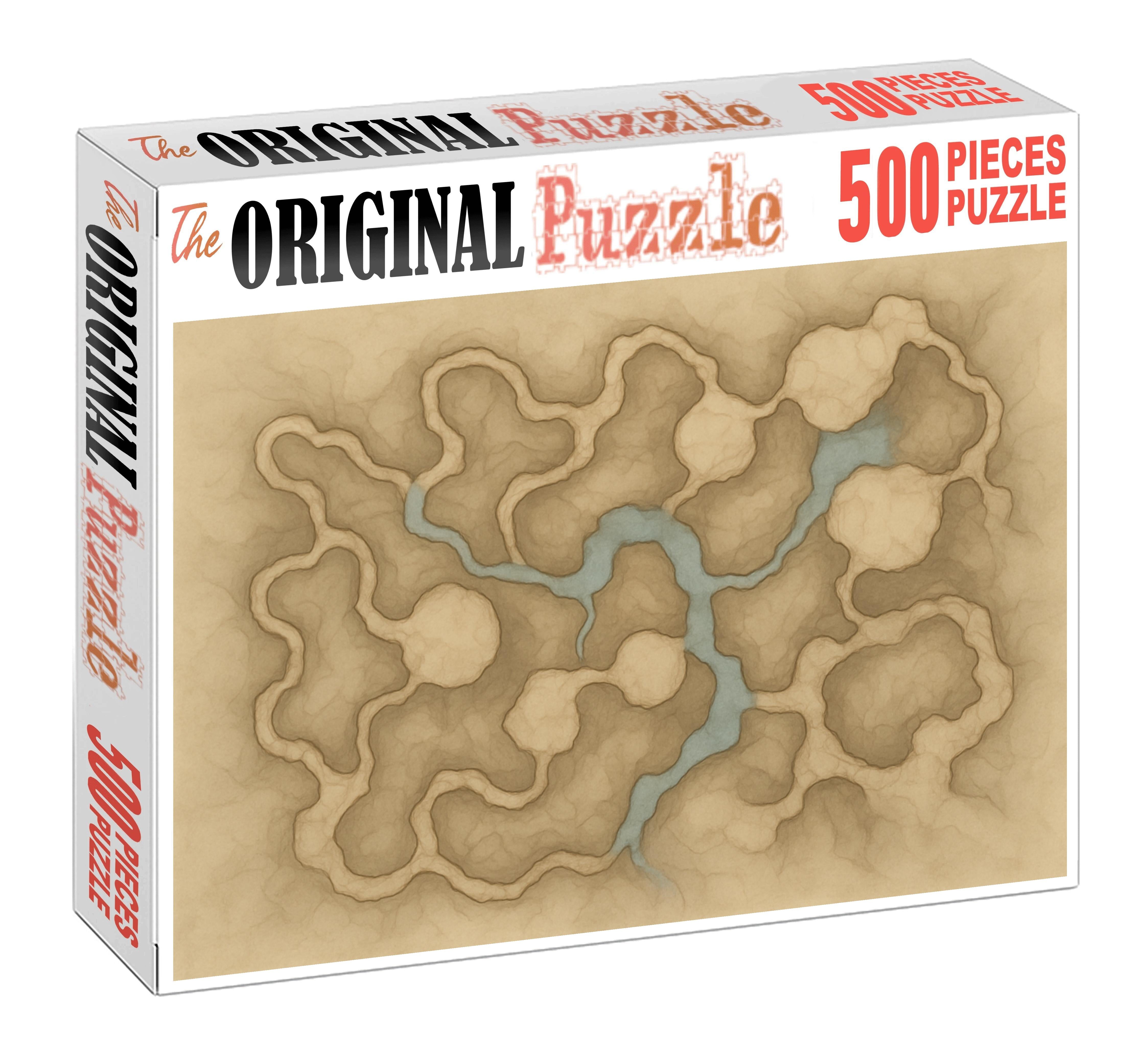 Subterranean Cavern Networks 500 Piece Puzzle