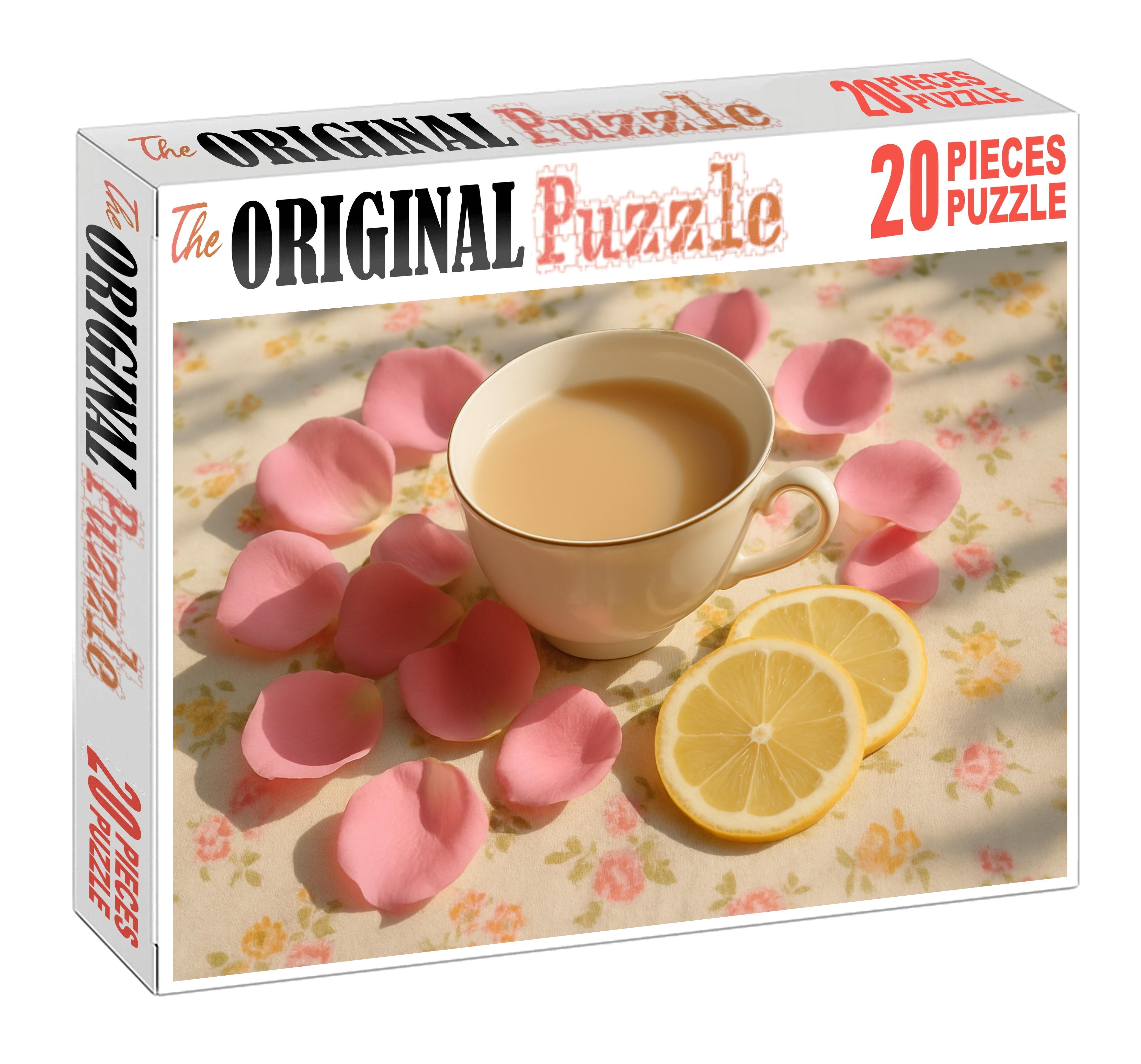 Sunrise Petal White Tea With Rose Petal And Delicate Citrus Easy Puzzles