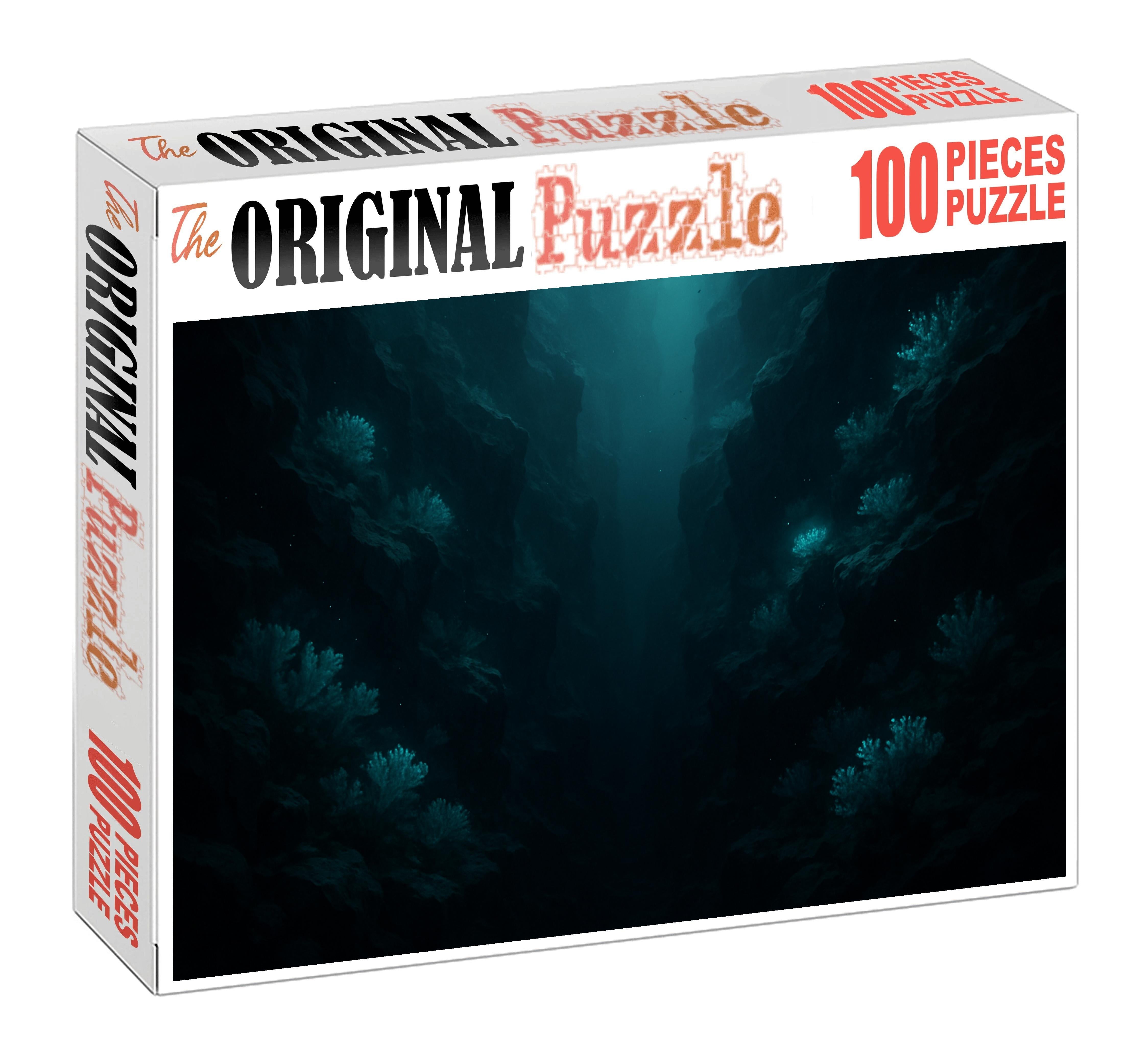 Twilight Abyssal Chasm Custom Jigsaw Puzzle