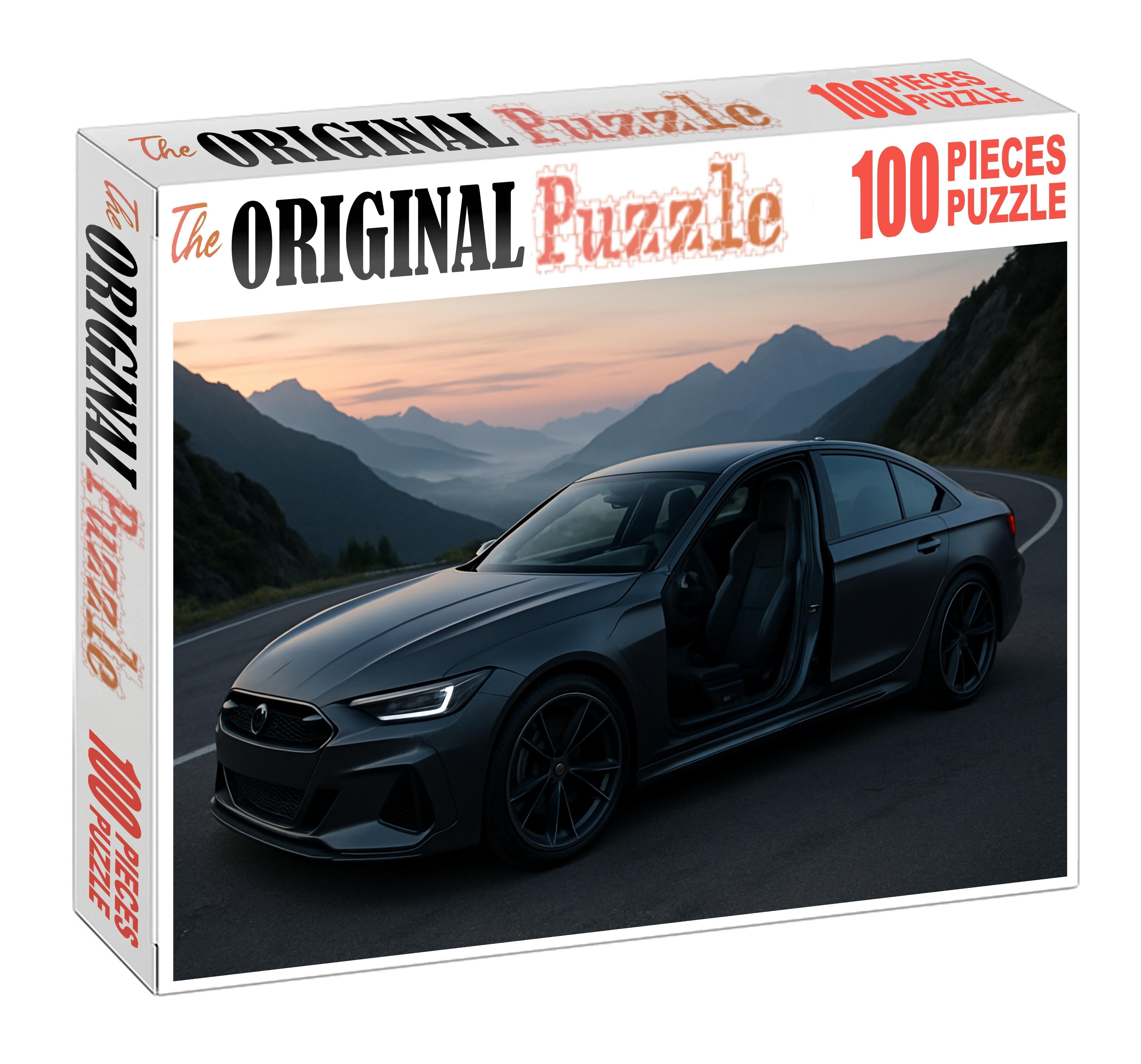 Strato Comet Lx Ultra-lightweight Carbon-fiber Sport Sedan 300 Piece Puzzle