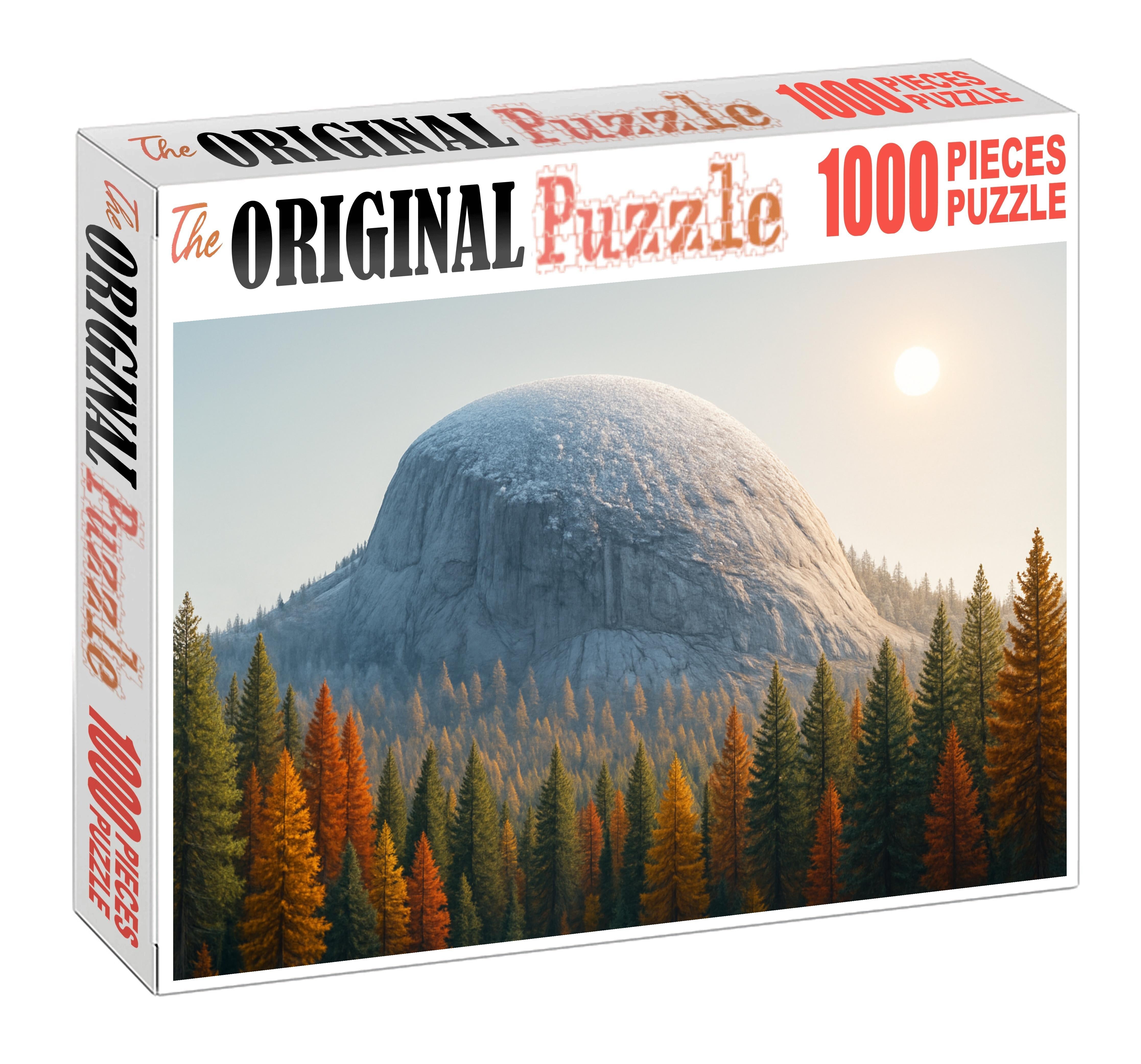 Frost-capped Limestone Dome Challenging Puzzles