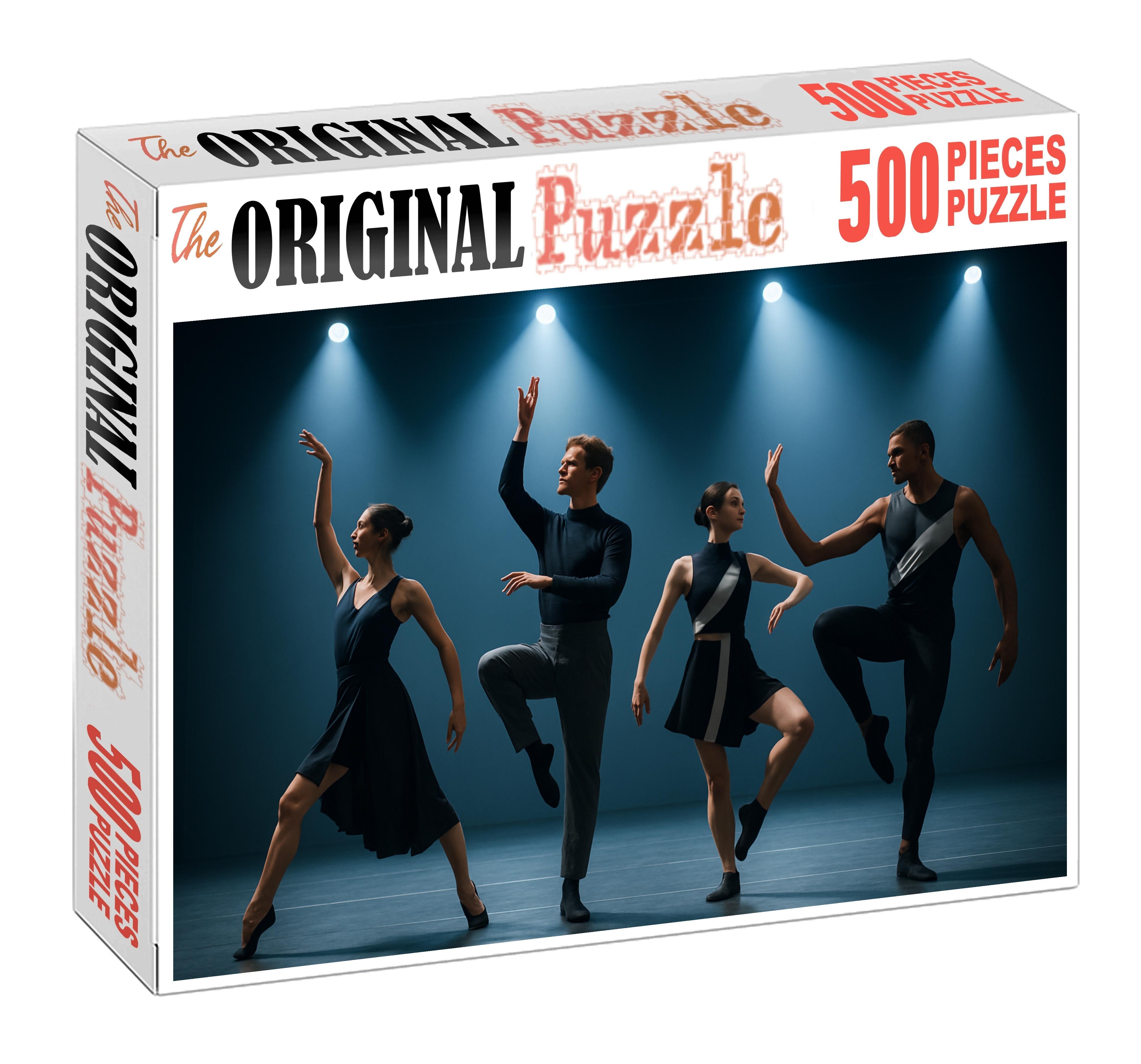 Modern Ballet Fusion Elegant Movement Meets Contemporary Edge Premium Puzzle Pieces