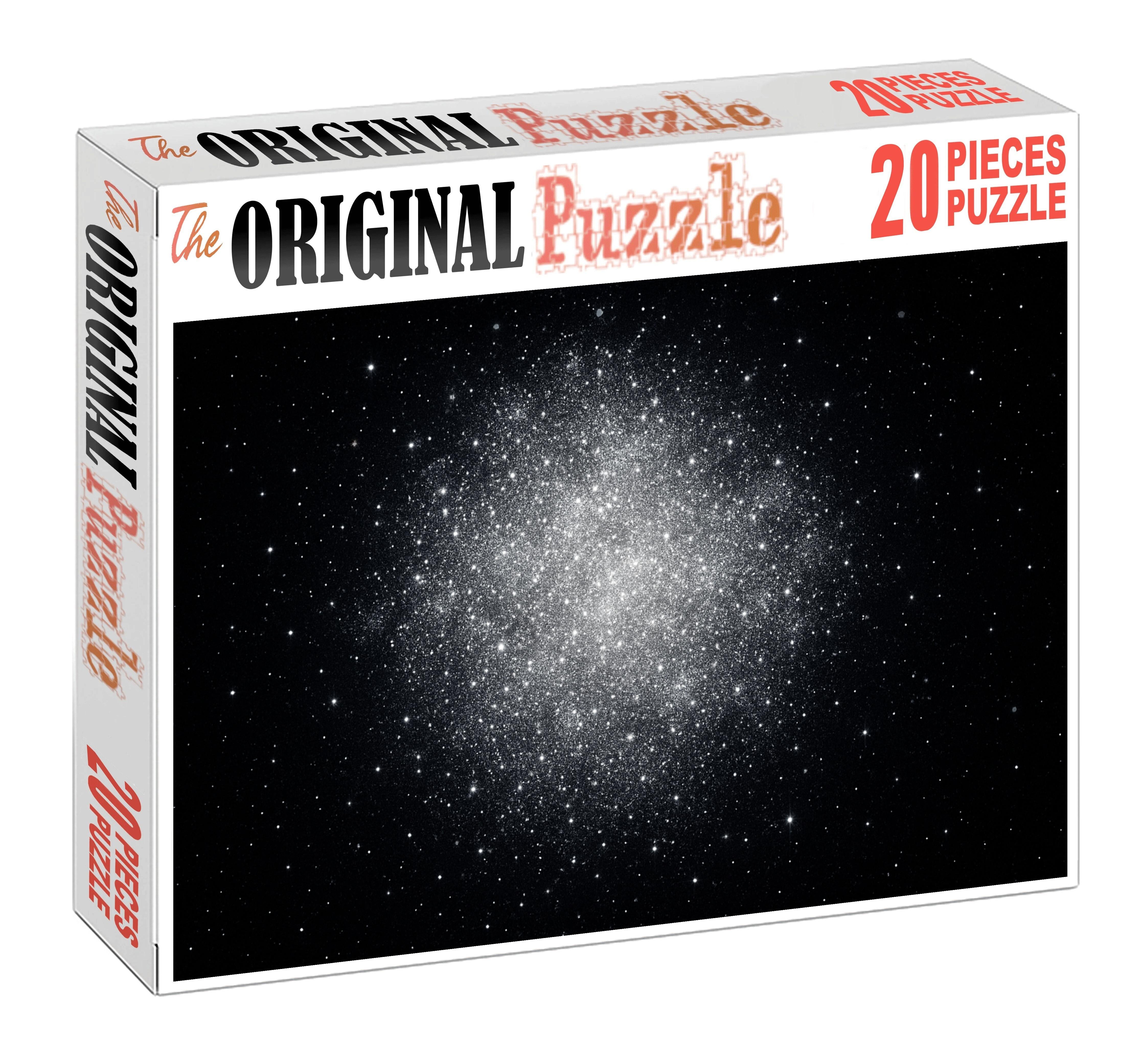 Silvery Cosmic Frost Large Format Puzzle