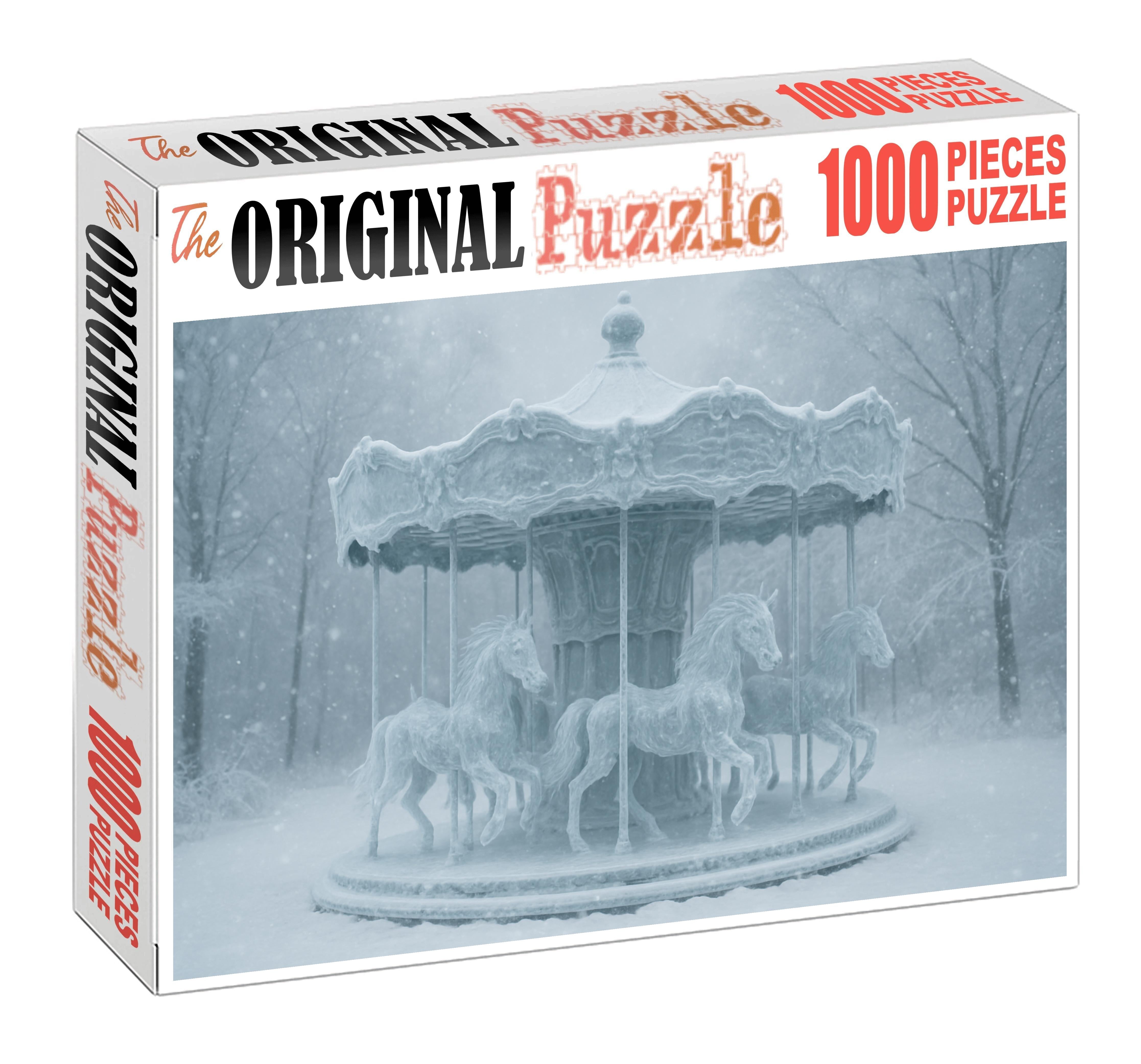The Carousel Of Frozen Echoes 1000 Piece Puzzle