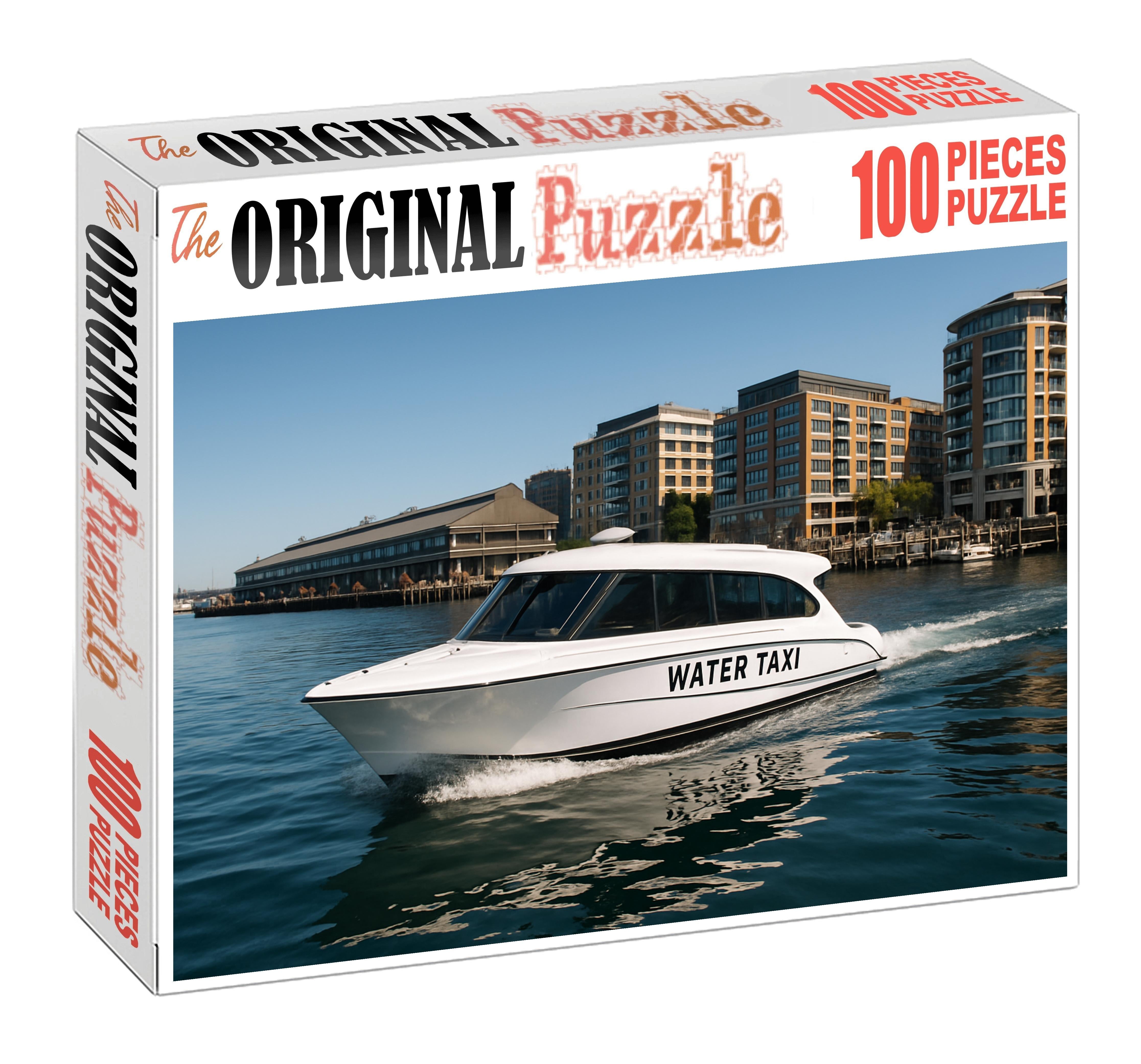Battery-electric Water Taxi 100 Piece Puzzle
