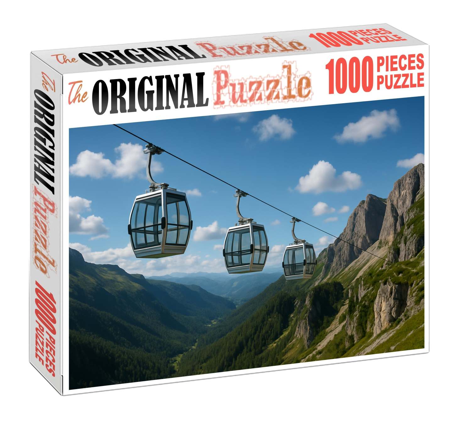 Hydrogen Fuel Cell Cable Car 100 Piece Puzzle