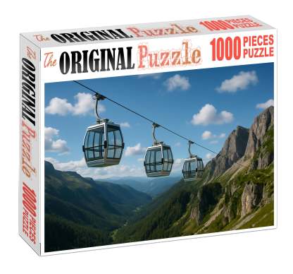 Hydrogen Fuel Cell Cable Car 100 Piece Puzzle
