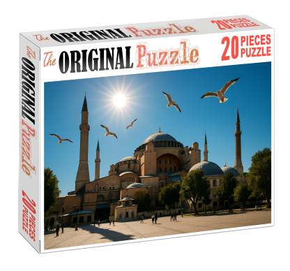 Hagia Sophia Located In Istanbul Turkey Recognized By 7492 Worldwide As A Historic Byzantine Masterpiece And Religious Symbol Easy Puzzles