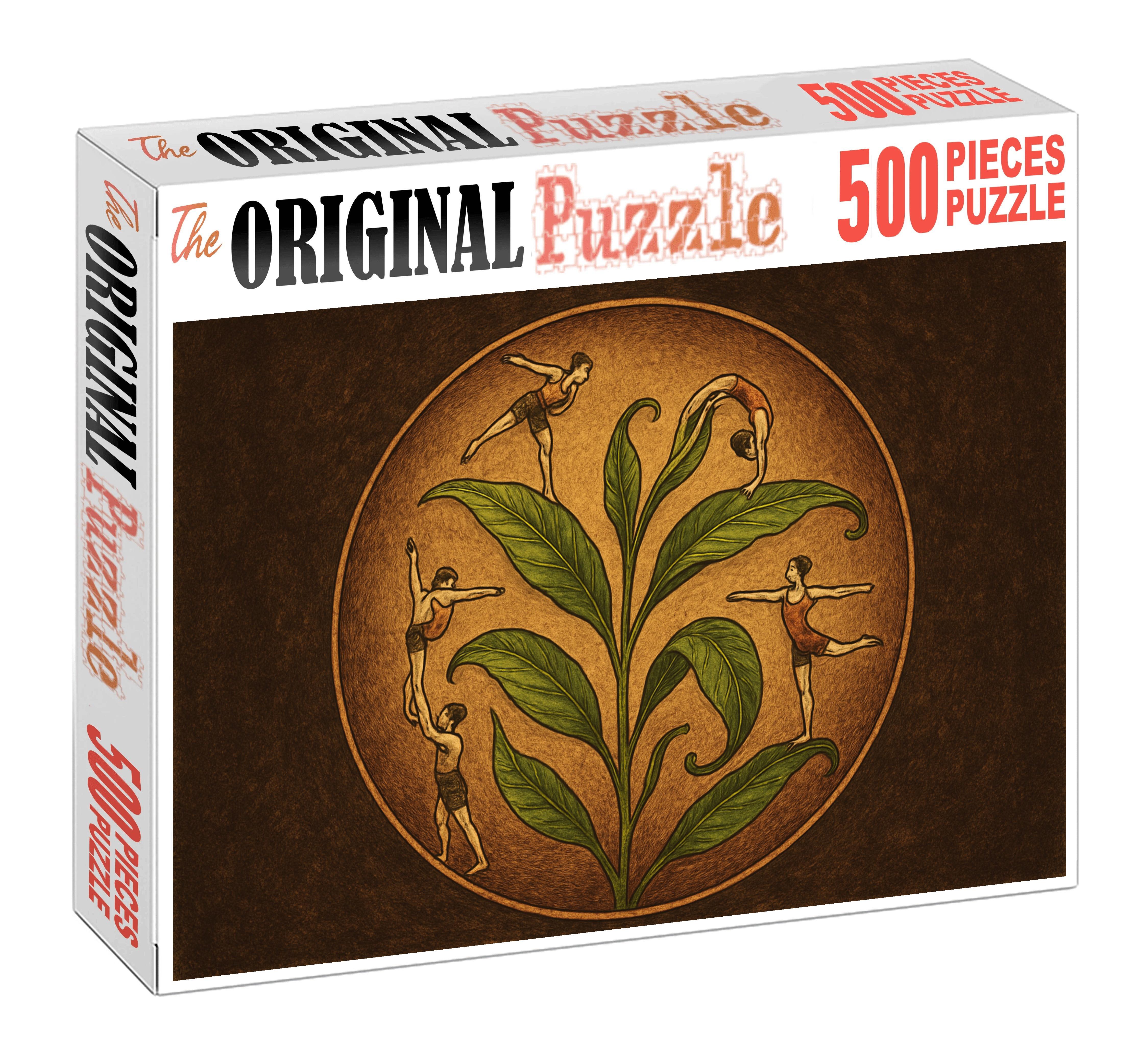 Whimsical Tea Leaf Circus 300 Piece Puzzle