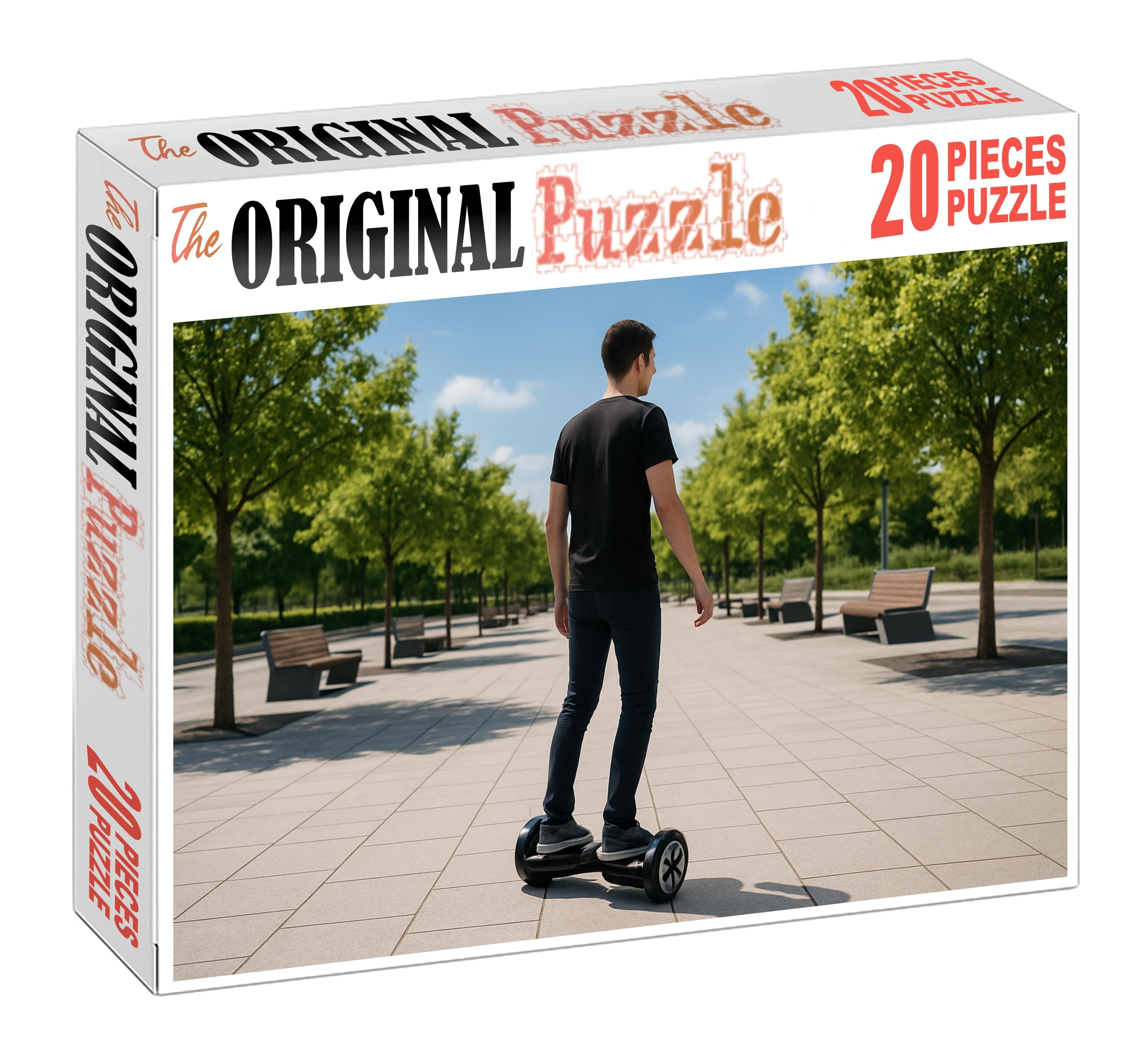 Battery-electric Hoverboard Scooter 50 Piece Puzzle