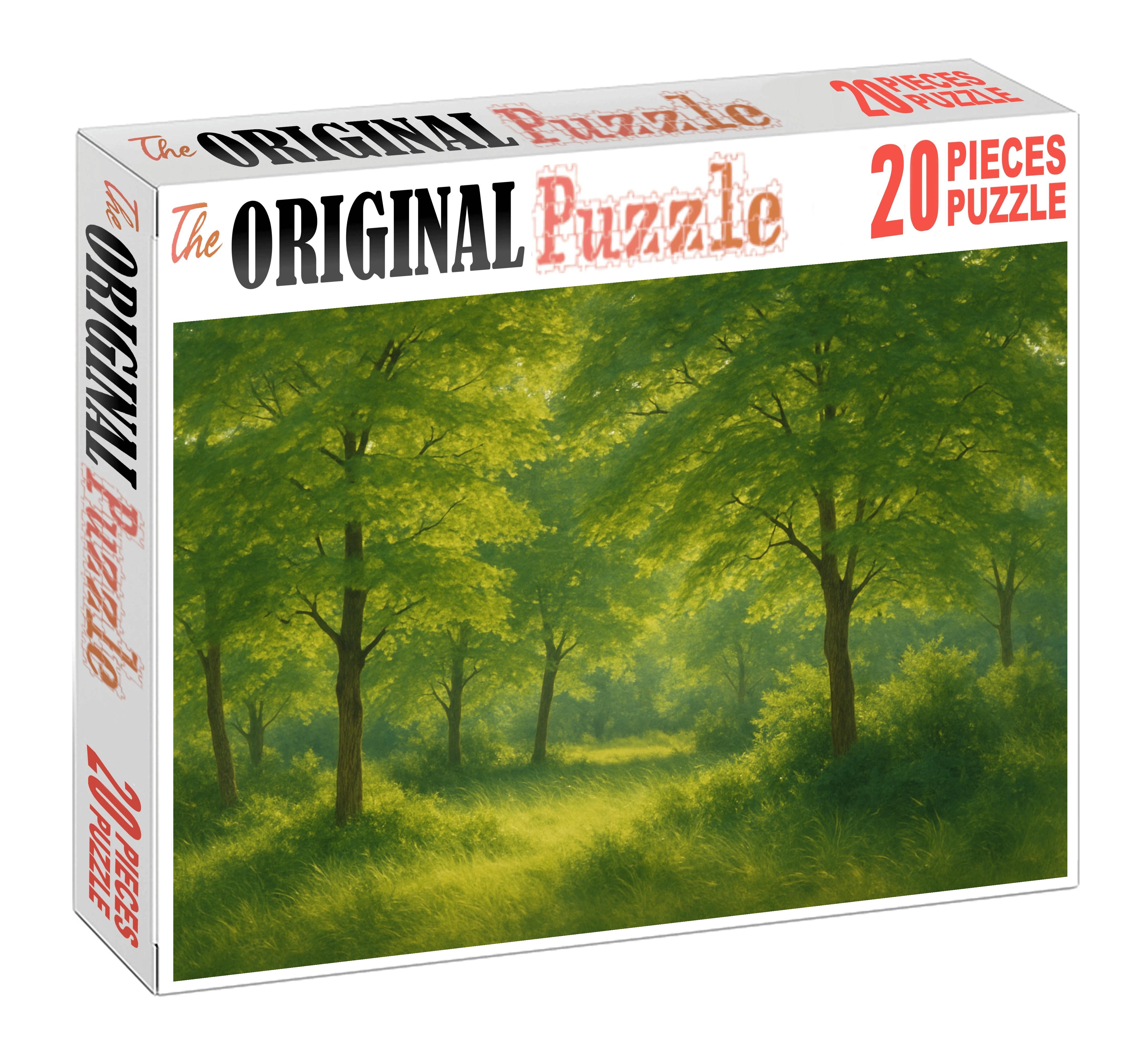 Emerald Breeze Woods Unique Puzzle Design