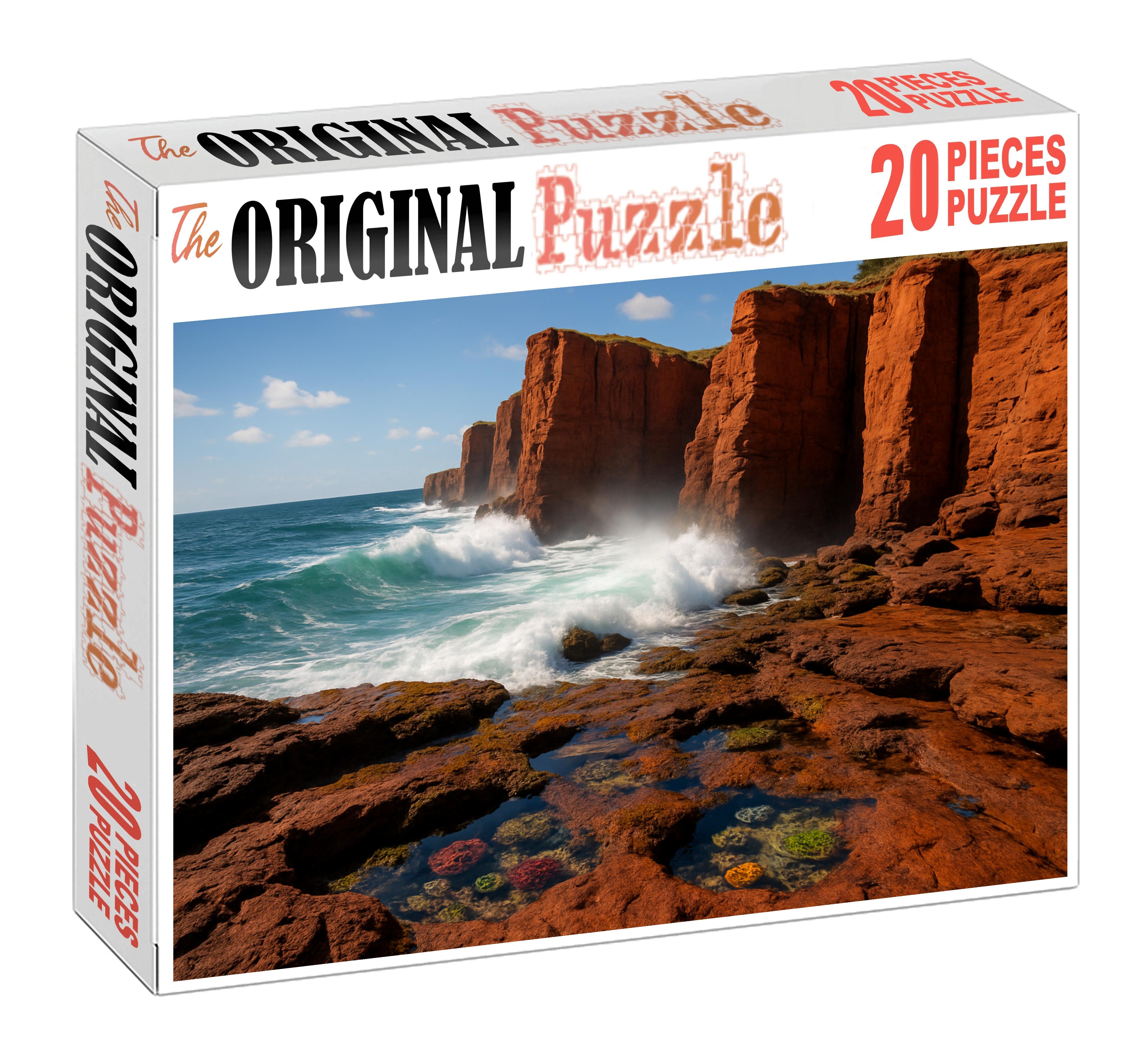 Crimson Cliff Shoreline Mini Puzzle