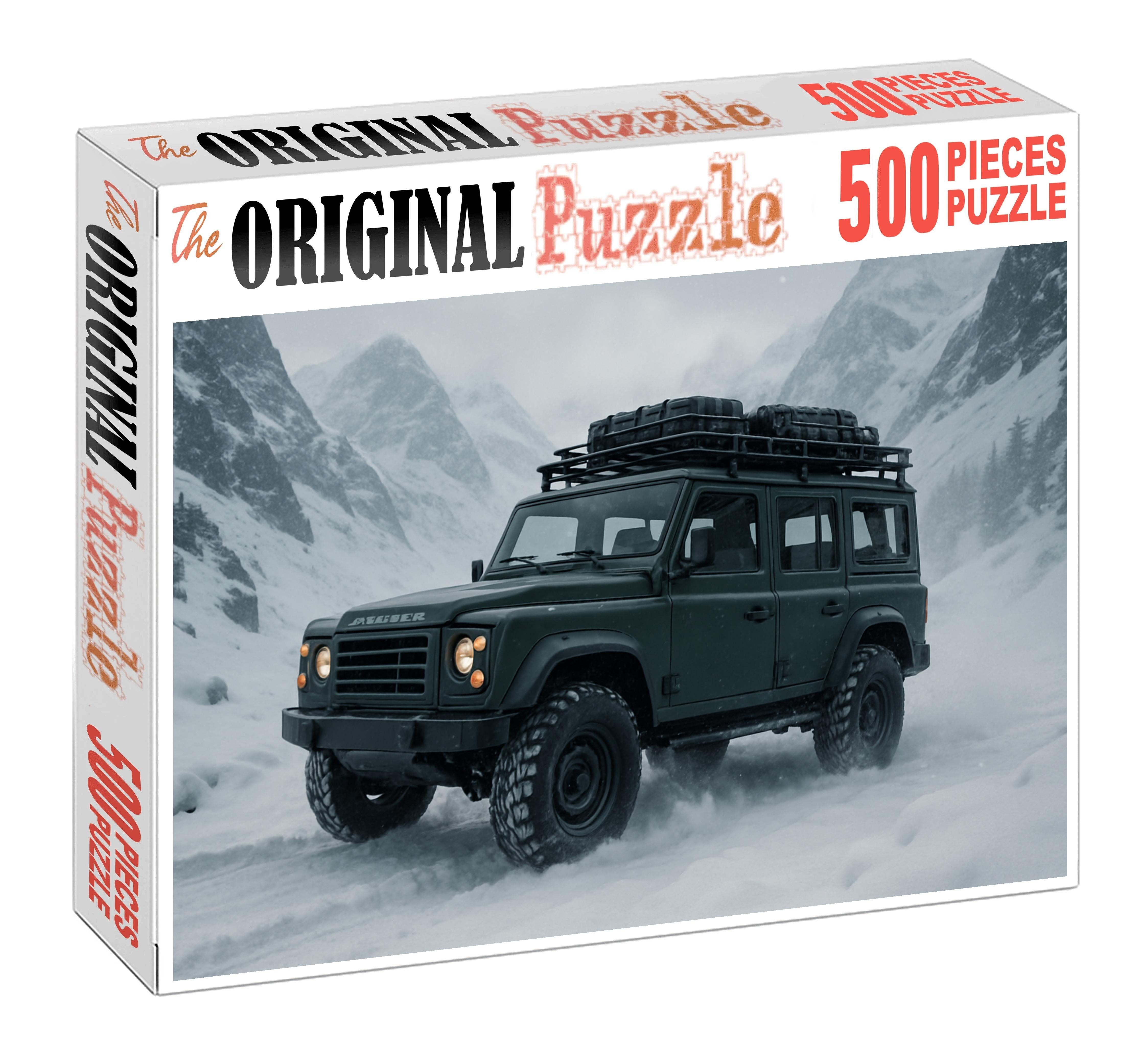Glacier Sentinel Off-road Electric Utility With Impressive Range Family Puzzles