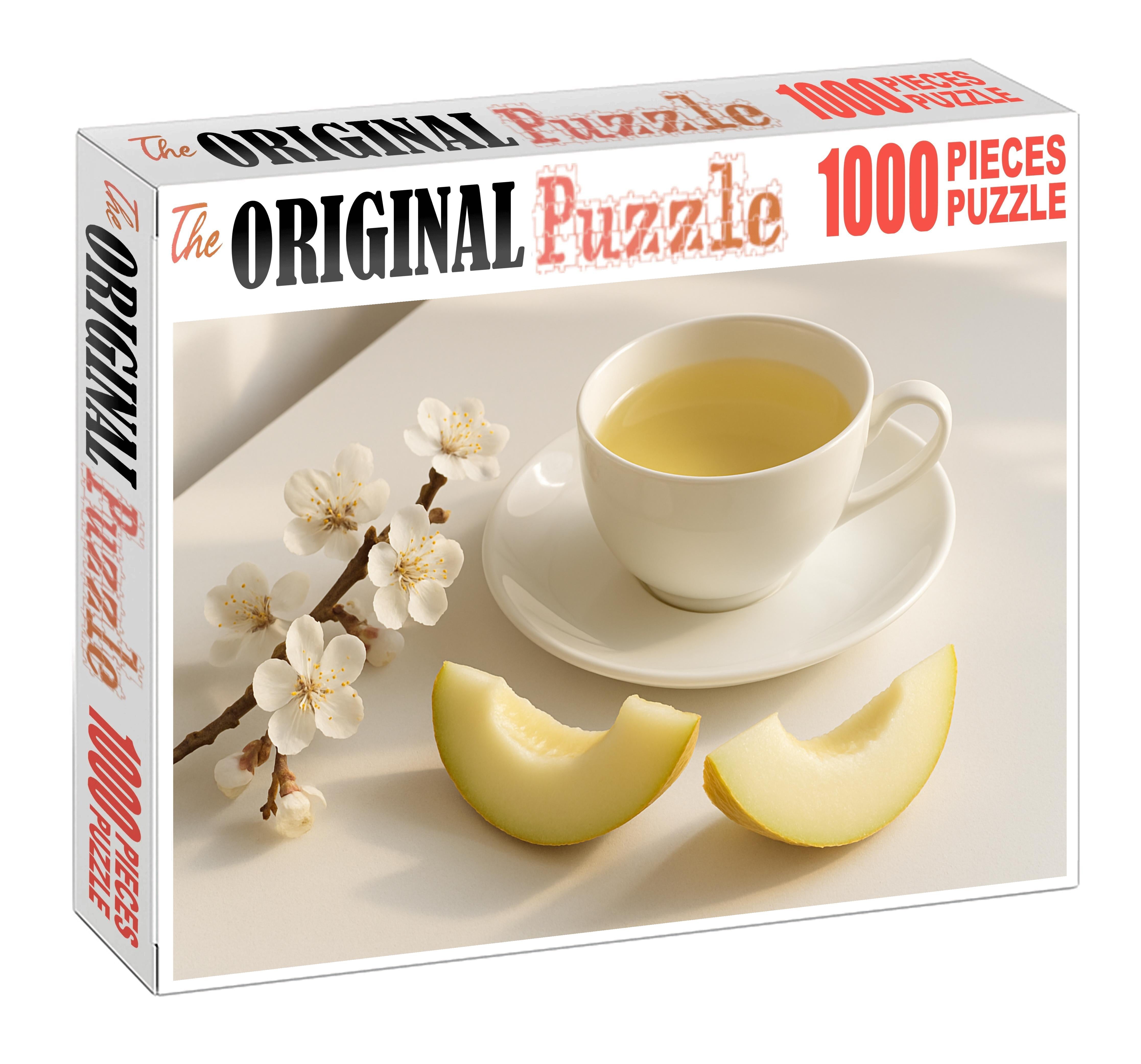 Silver Moon White Tea 500 Piece Puzzle