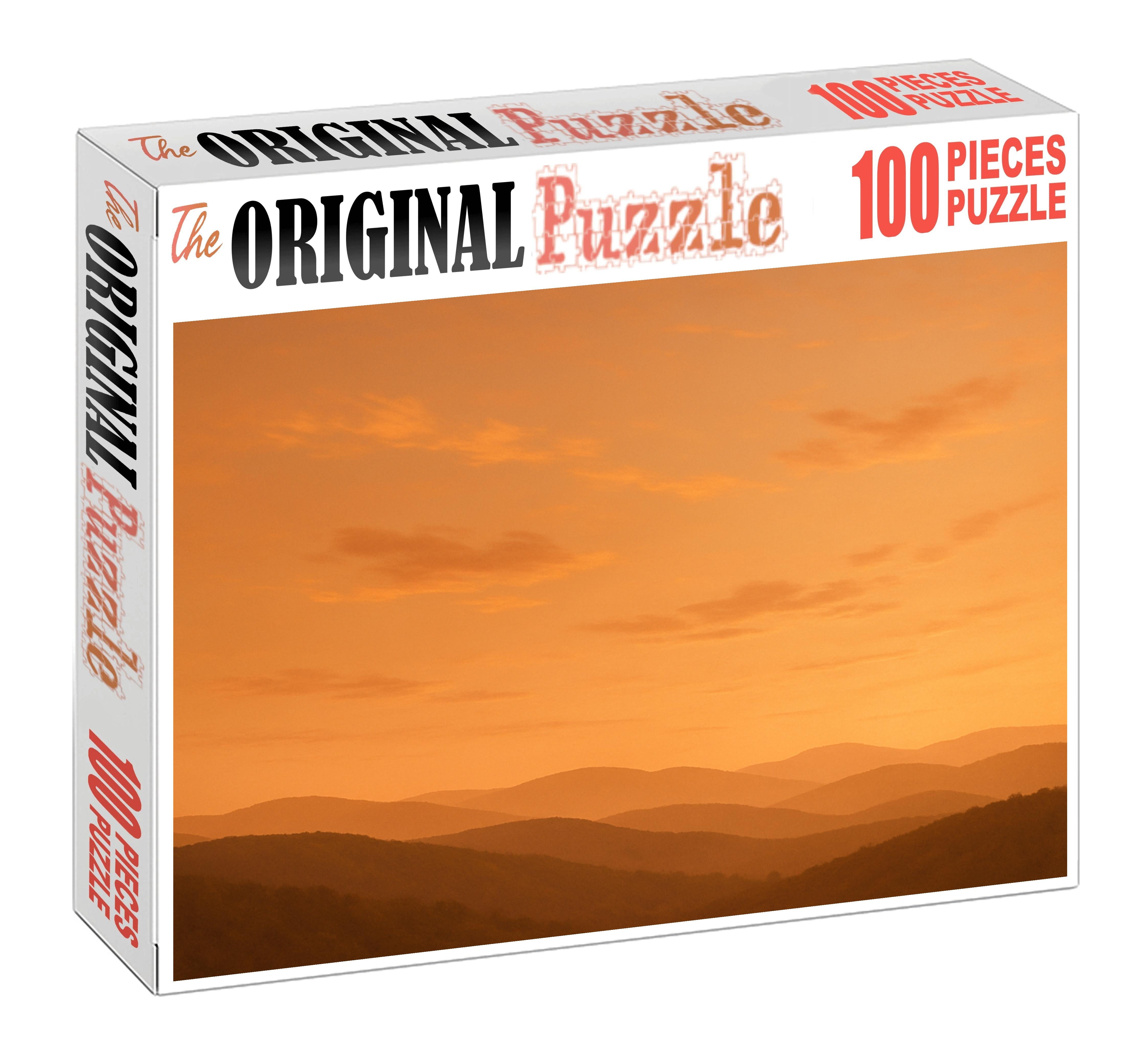 Amber Horizon Whisper 1000 Piece Puzzle