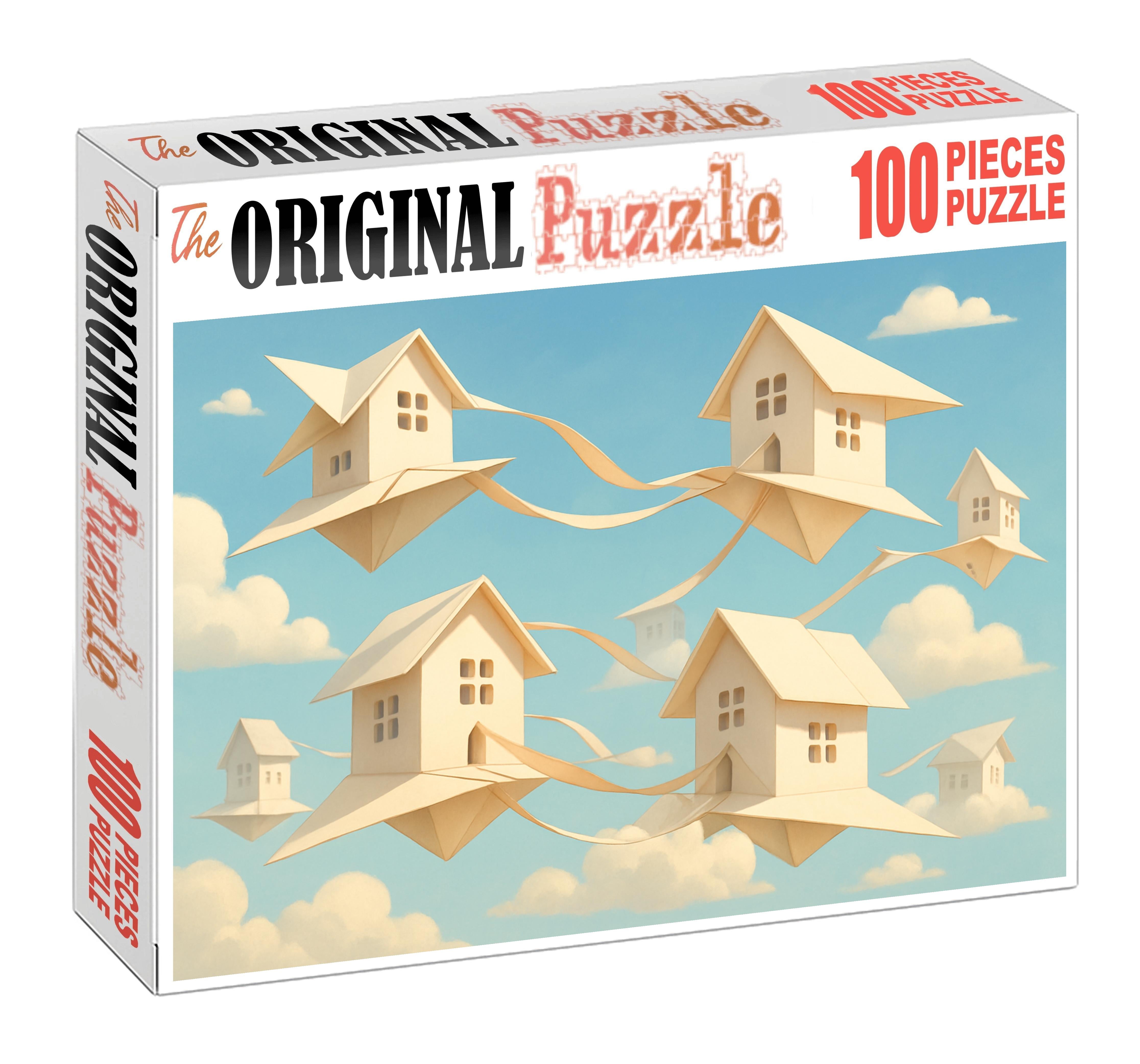 Whispering Paper Airplane Village Challenging Puzzles