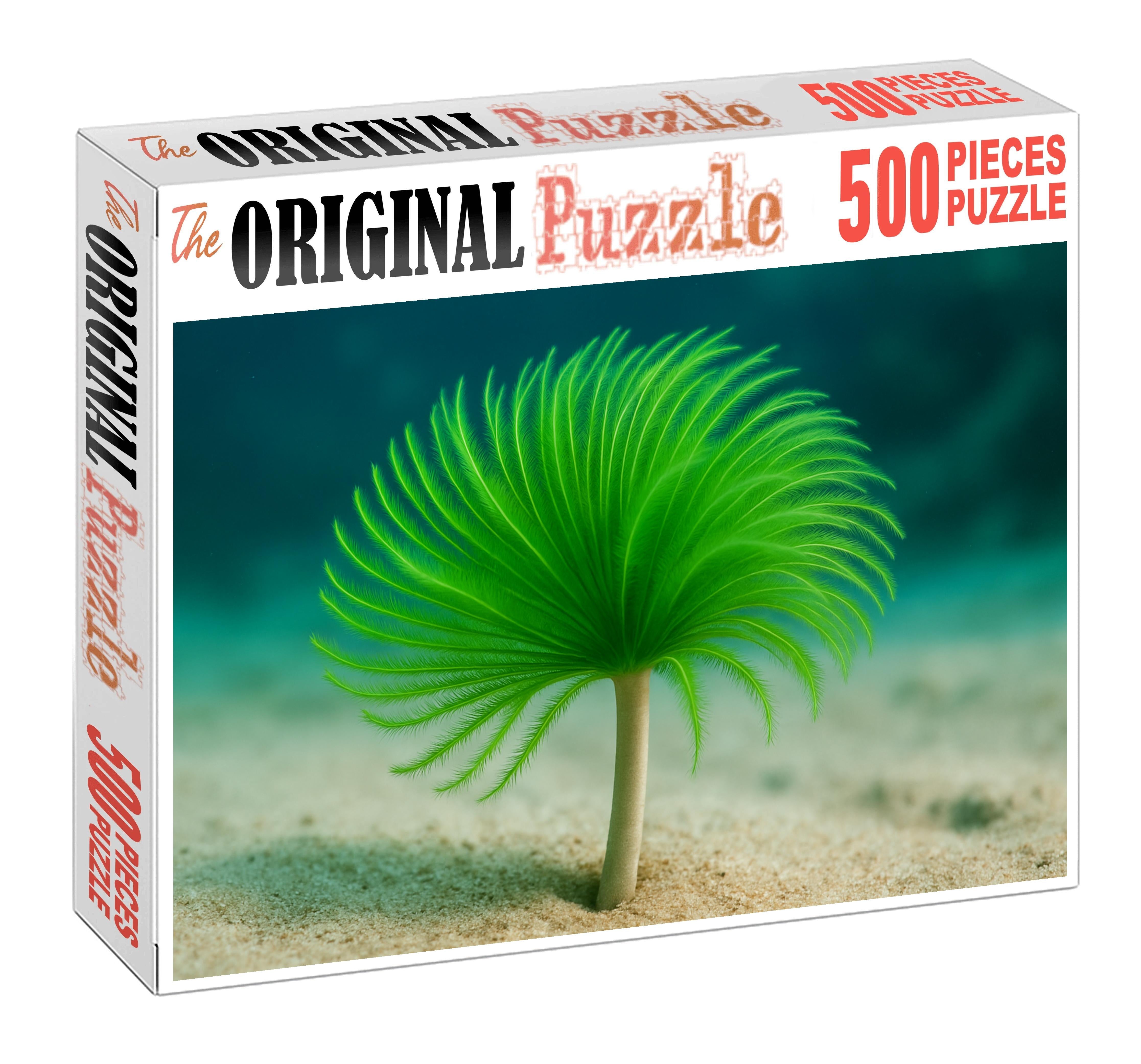 Emerald Tube Worm Sedentary Green Tentacled Filter-feeder Puzzle Fun