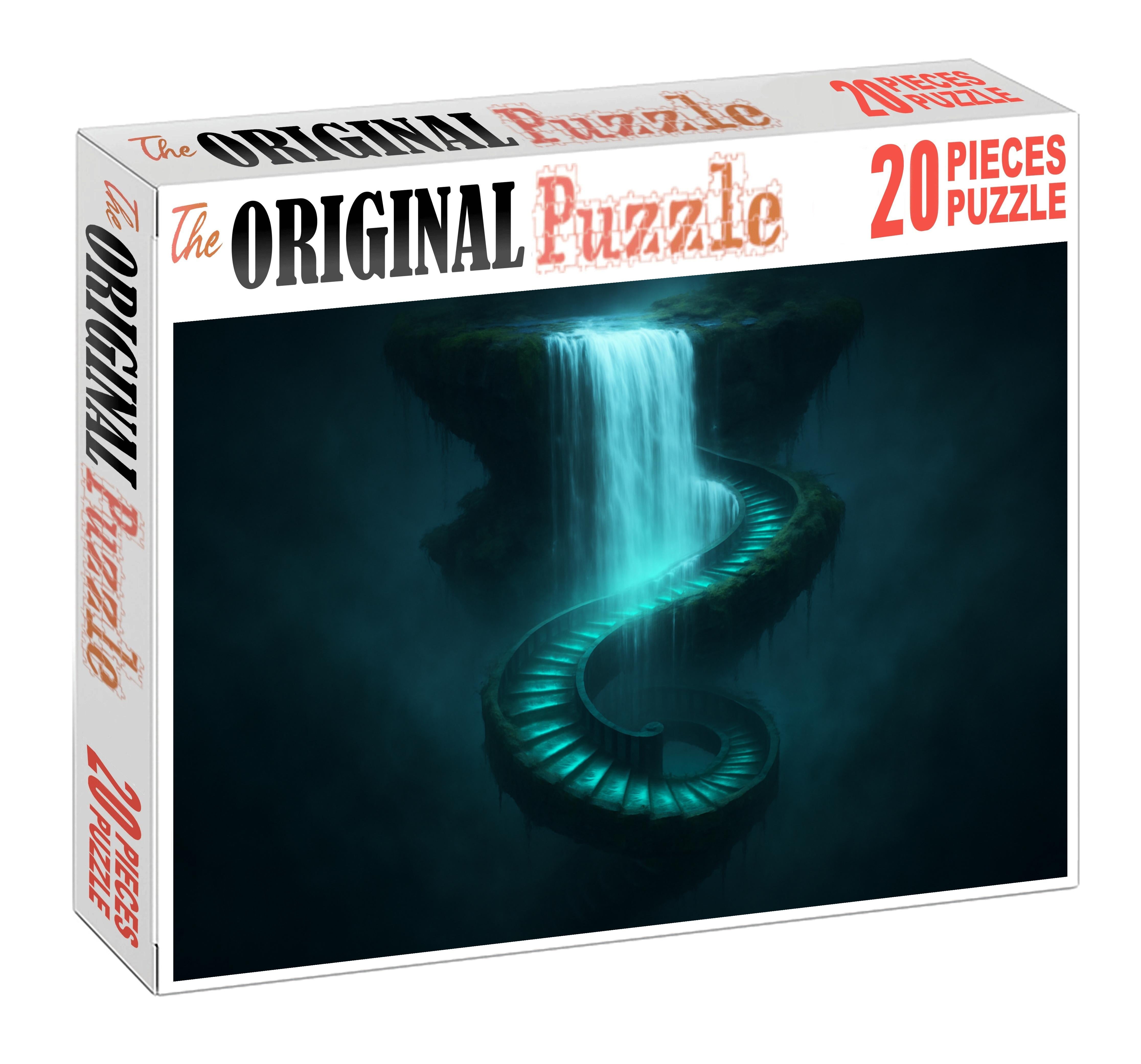 The Infinity Staircase Beneath The Waterfall Puzzle Collection
