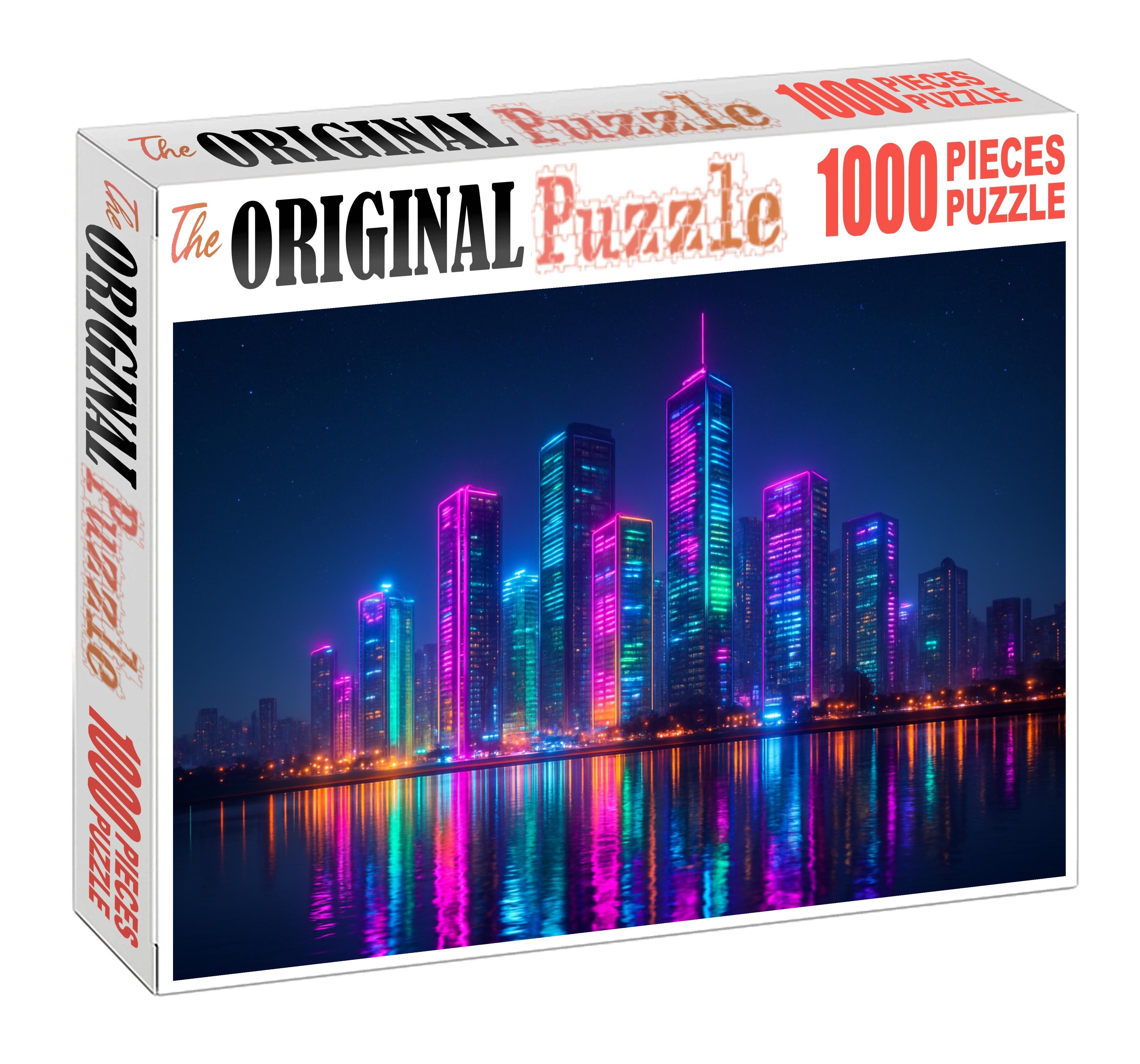 Seoul Gangnam Skyline The Trendsetting Modern Cluster 100 Piece Puzzle