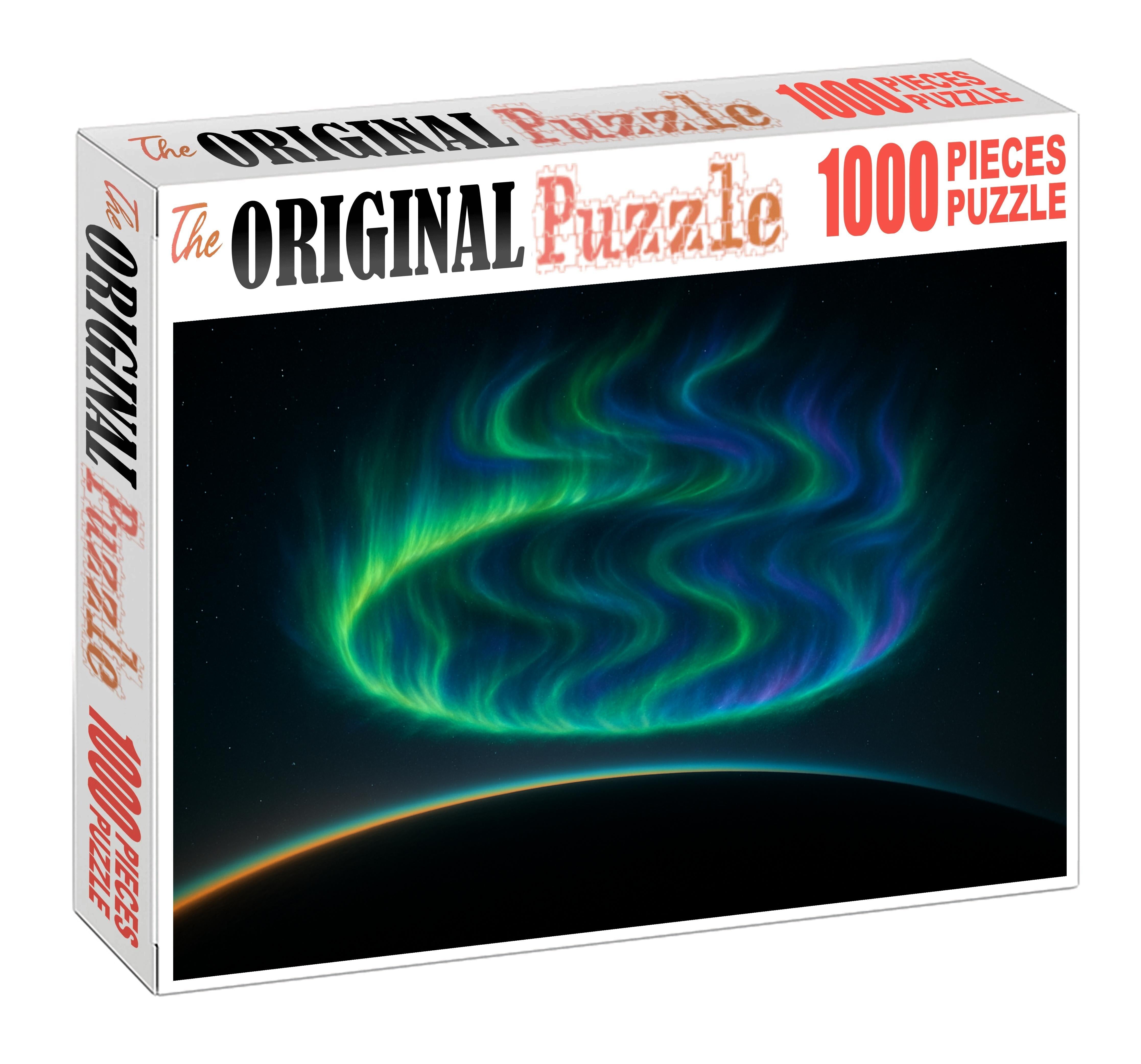 Iridescent Aurora Crown 100 Piece Puzzle