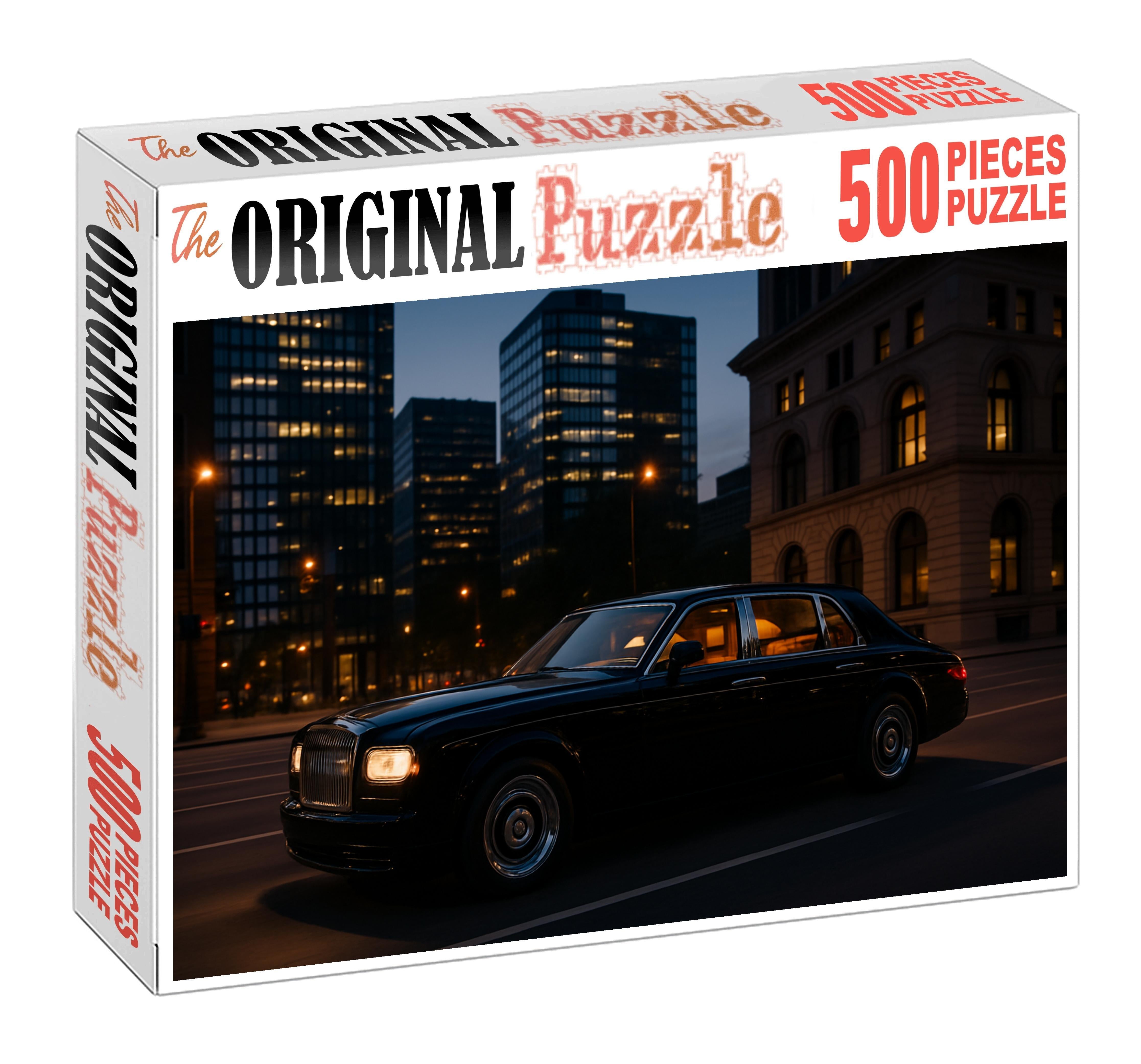 Luxe Phantom Seraph Custom Jigsaw Puzzle