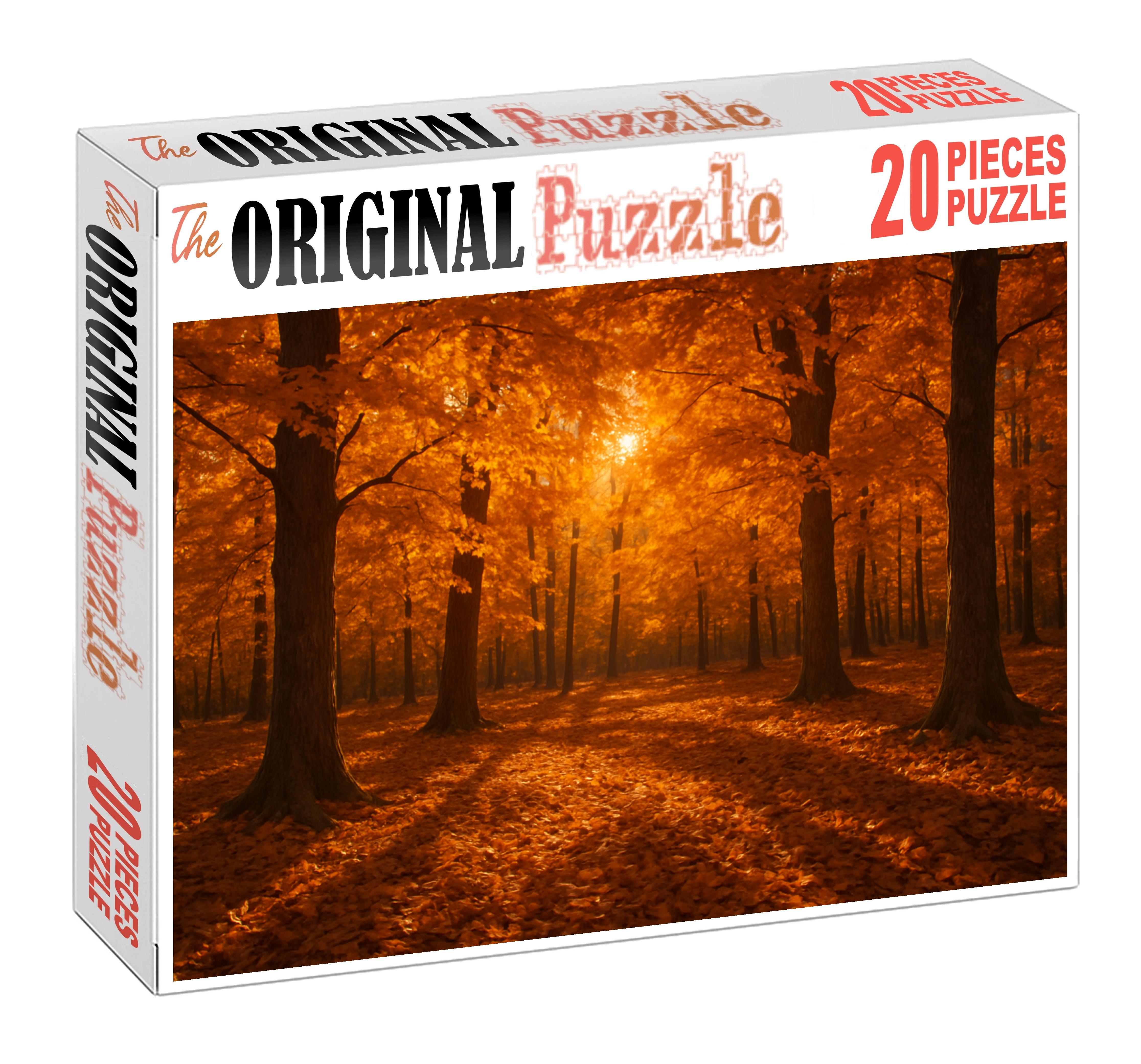 Amber Leaf Glen Easy Puzzles