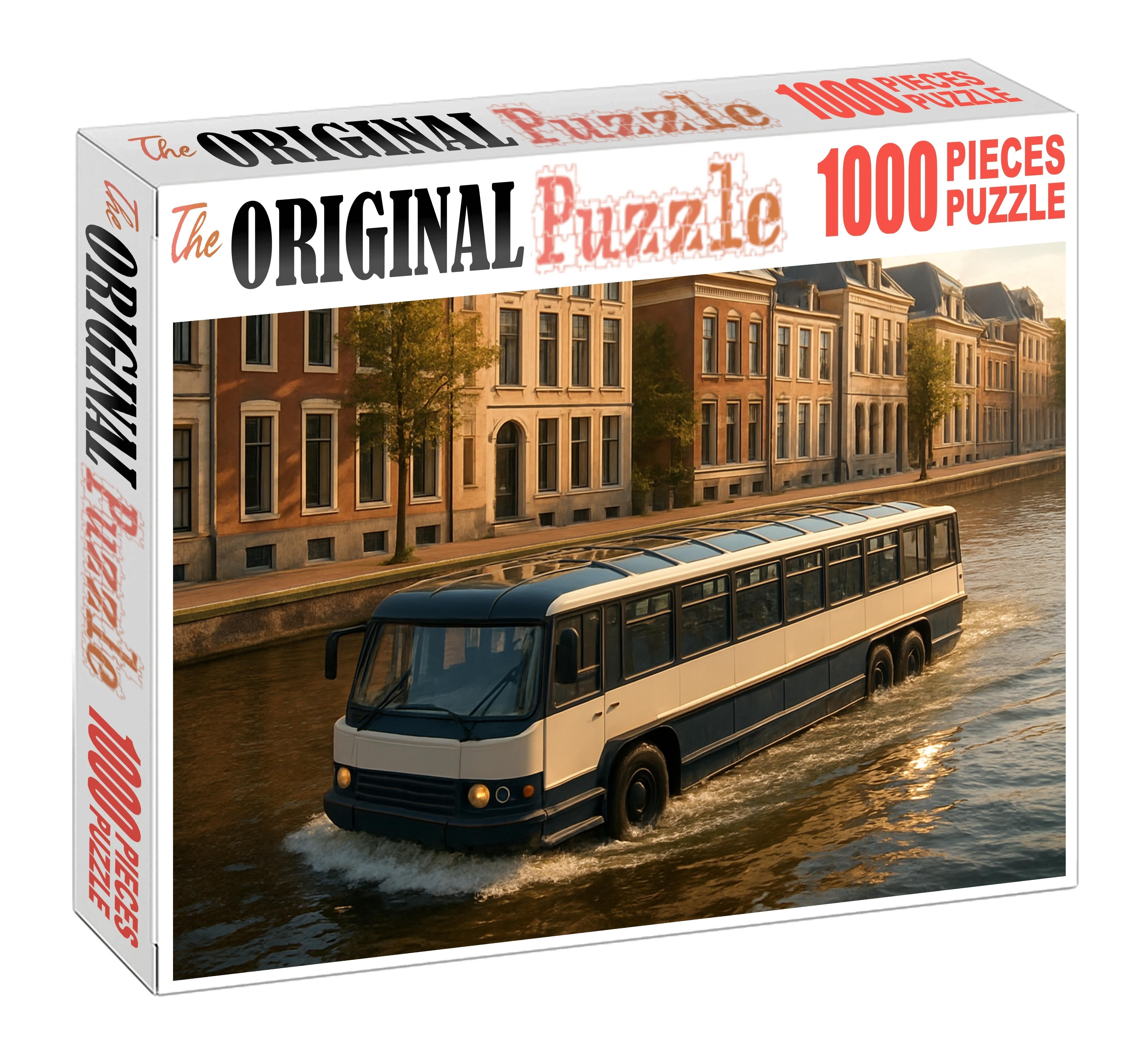 Solar-assisted Amphibious Bus 1000 Piece Puzzle