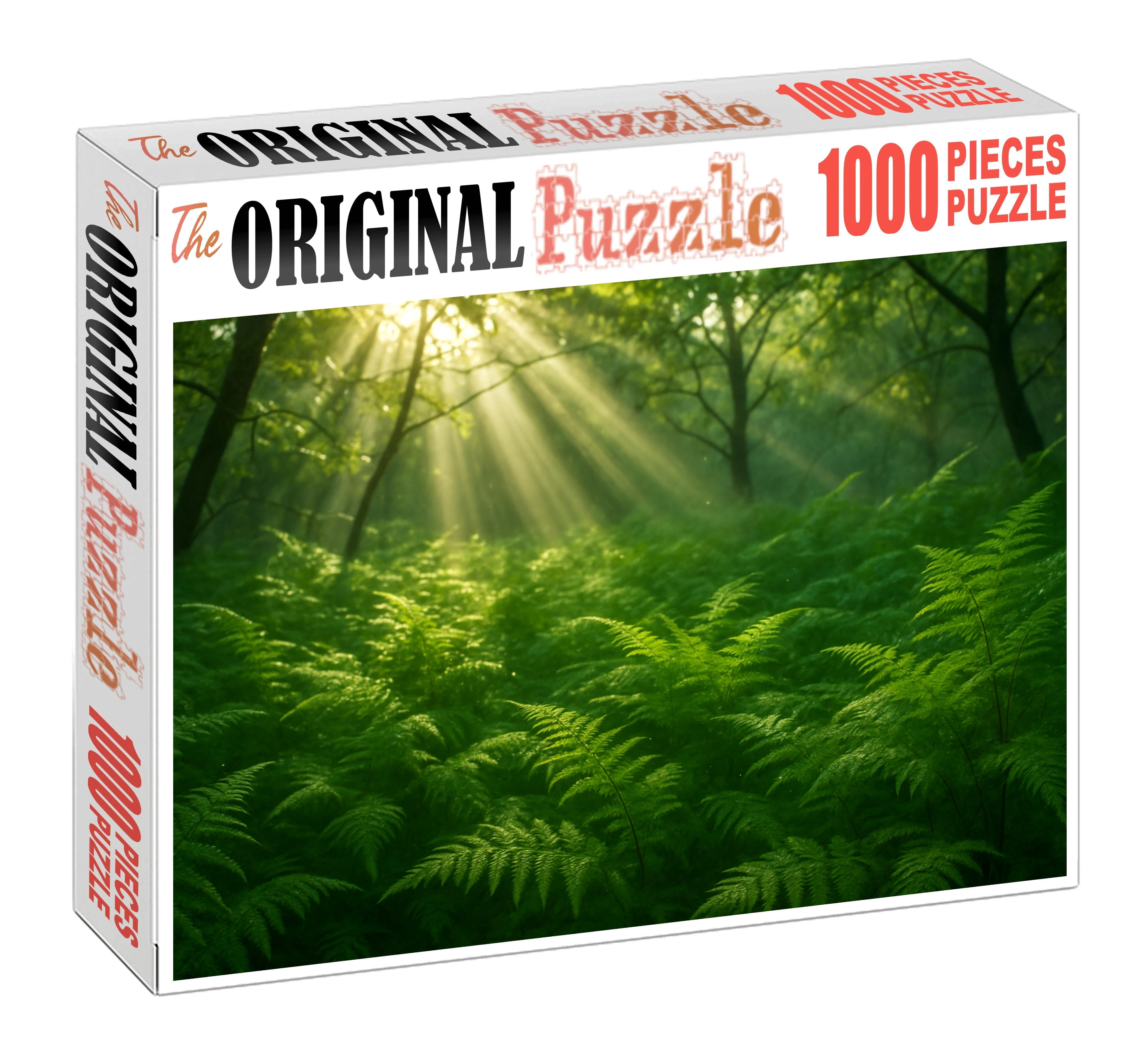 Sunrise Fern Glade Puzzle For Kids