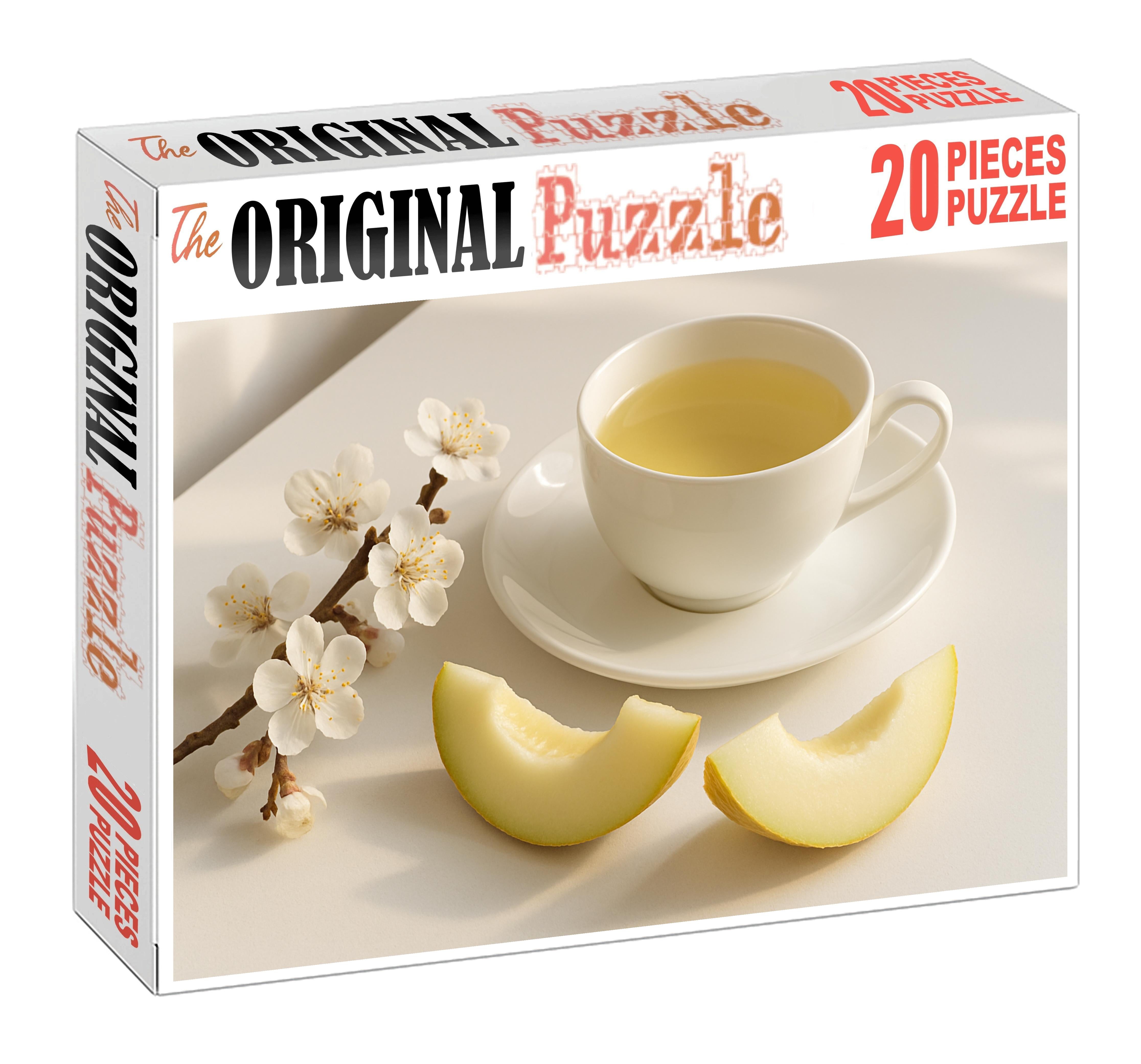 Silver Moon White Tea 500 Piece Puzzle