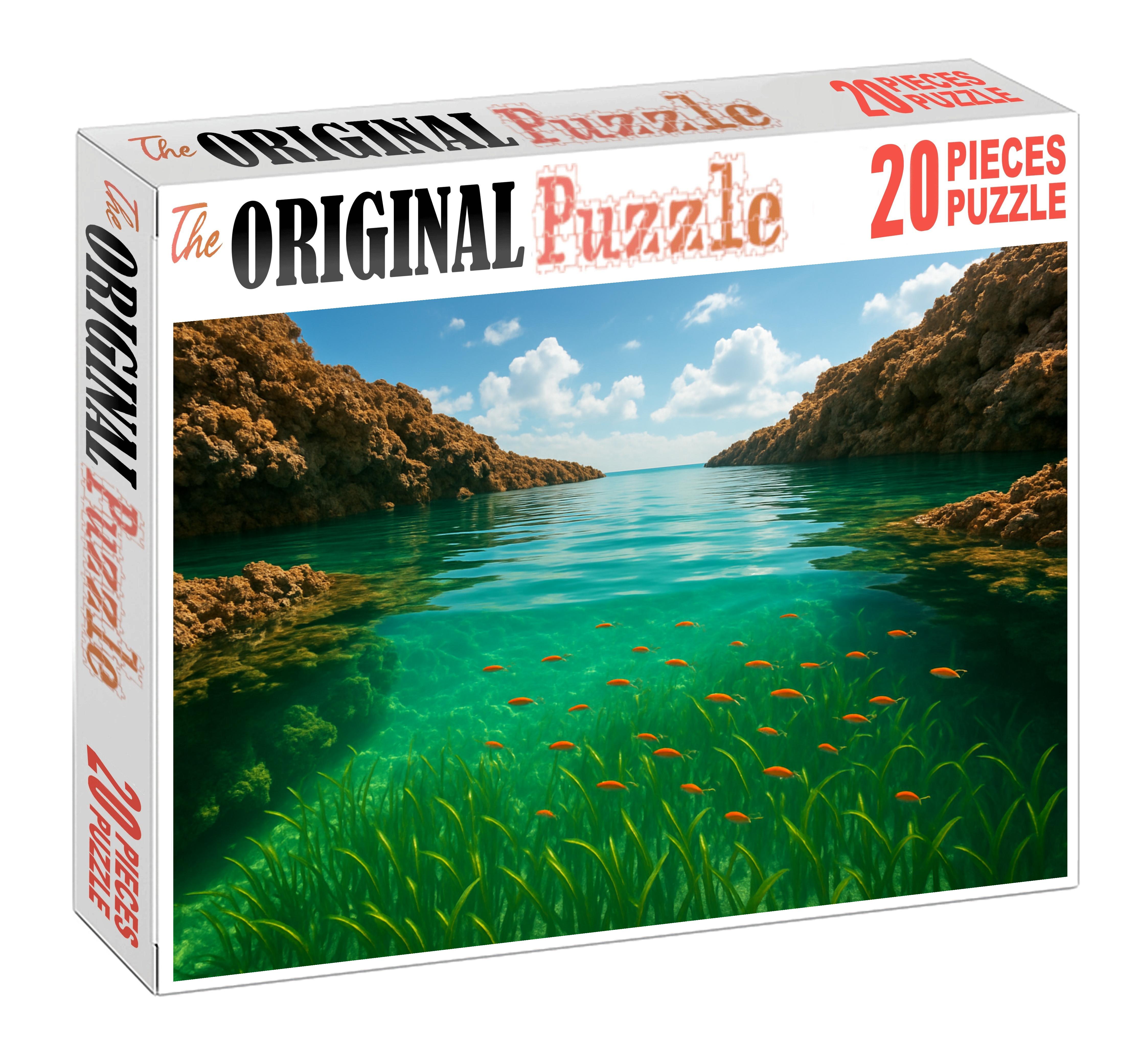 Emerald Lagoon Refuge 1000 Piece Puzzle