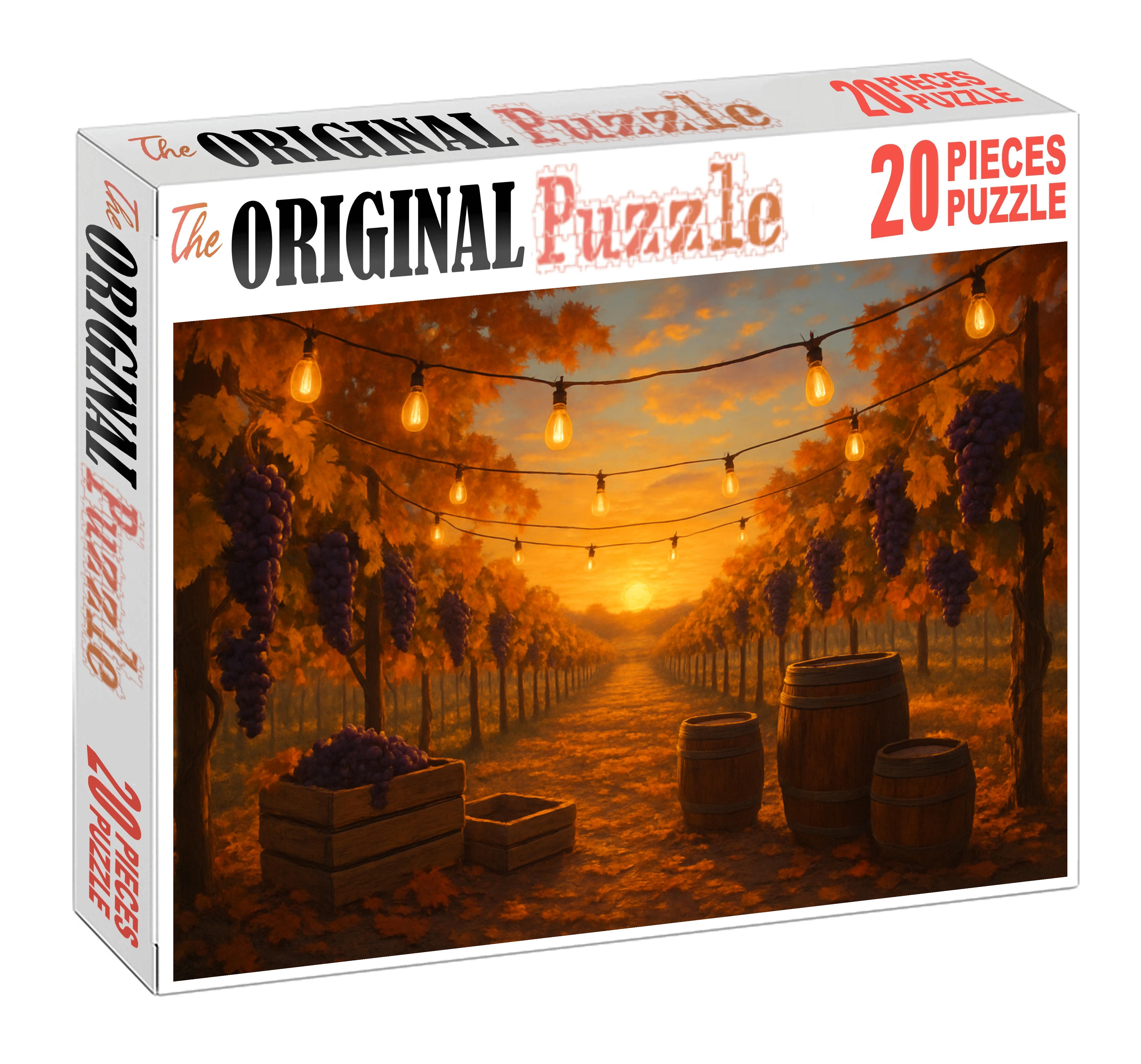 Sunset Harvest Vineyard Family Puzzles
