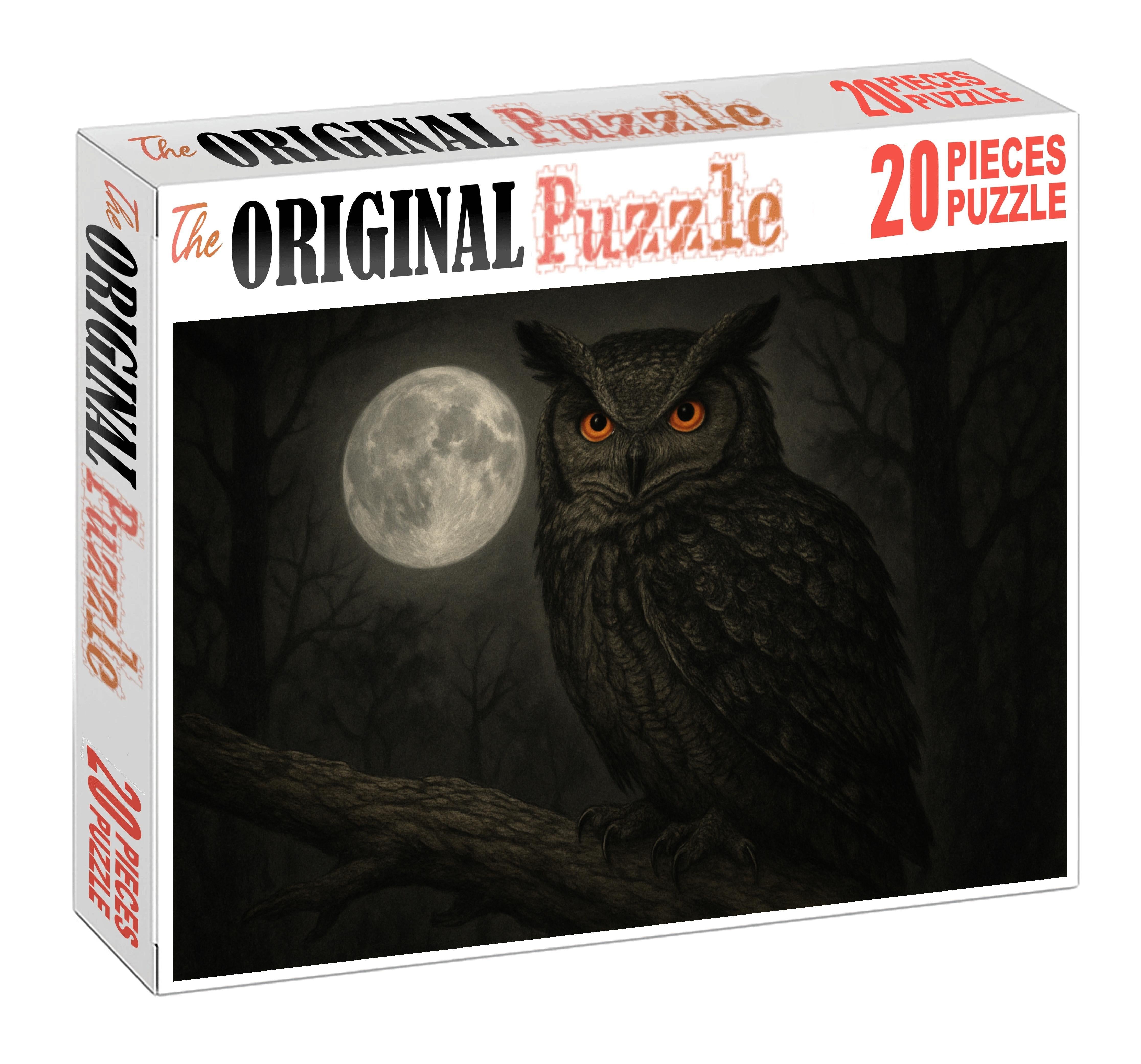 Royal Eagle-owl Nocturnal Sentinel Of The Skies Puzzle Fun