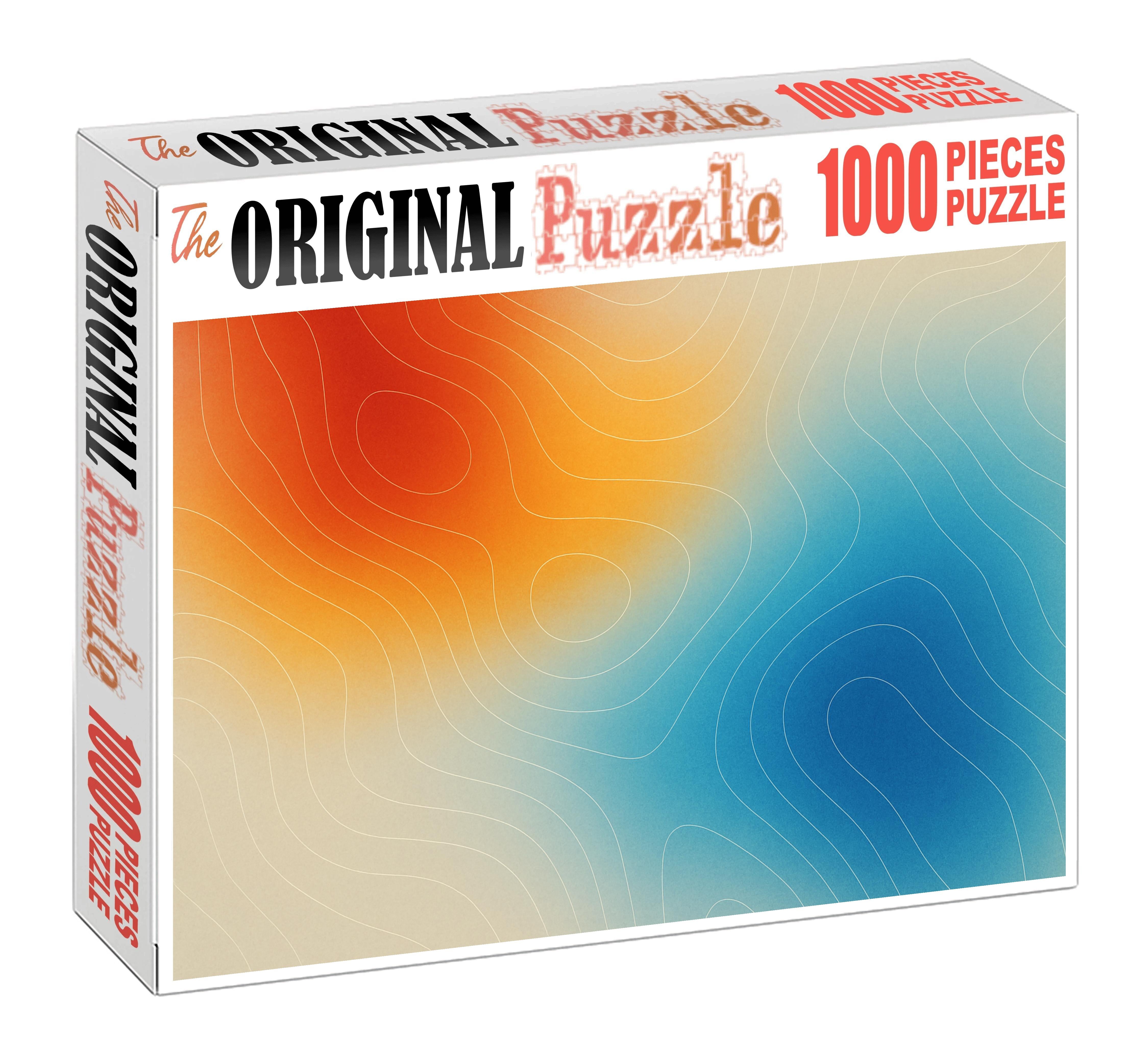 Thermal Gradient Contour Map Challenging Puzzles
