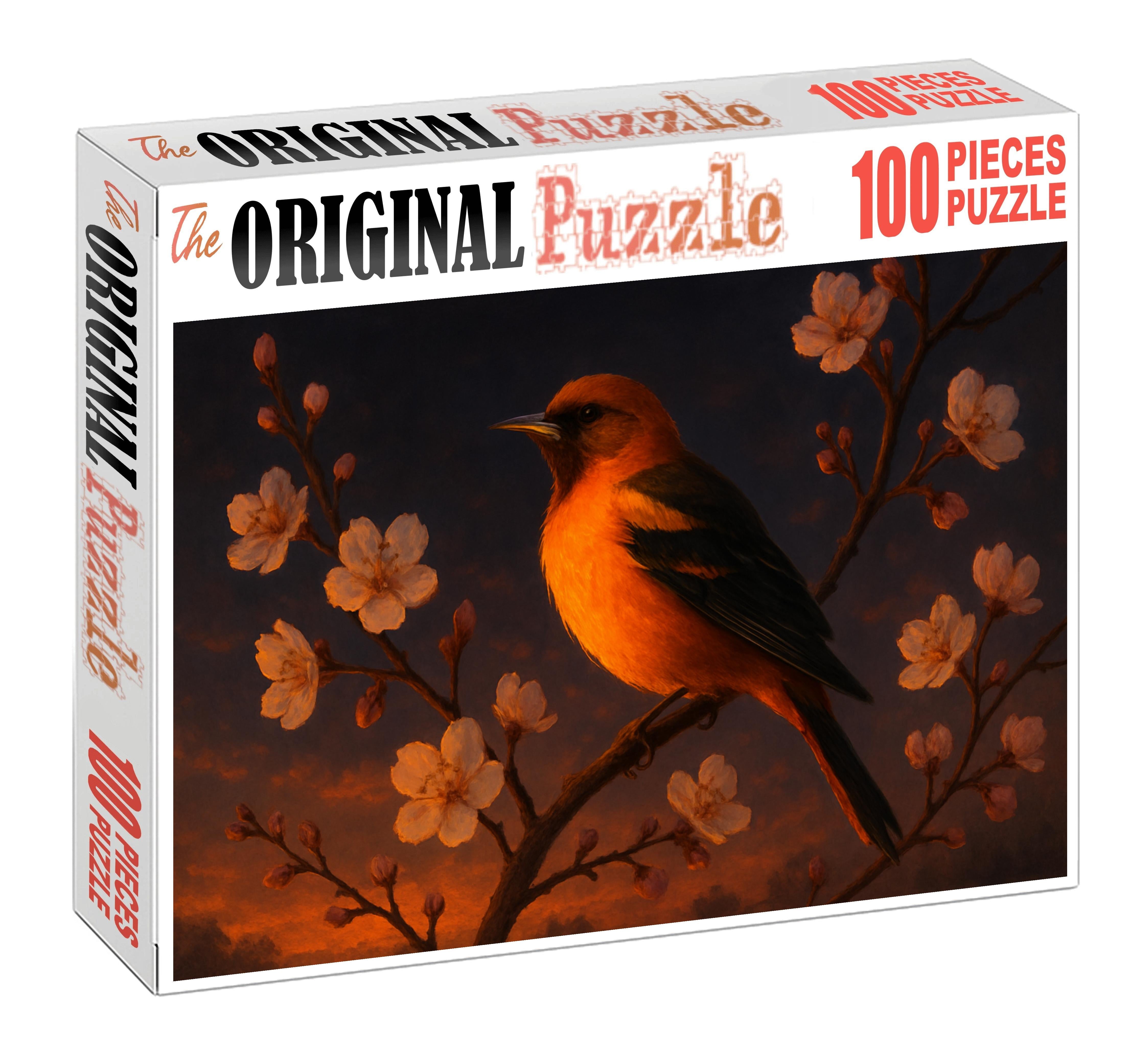 Sunset Oriole Vibrant Evening Songster Puzzle Fun