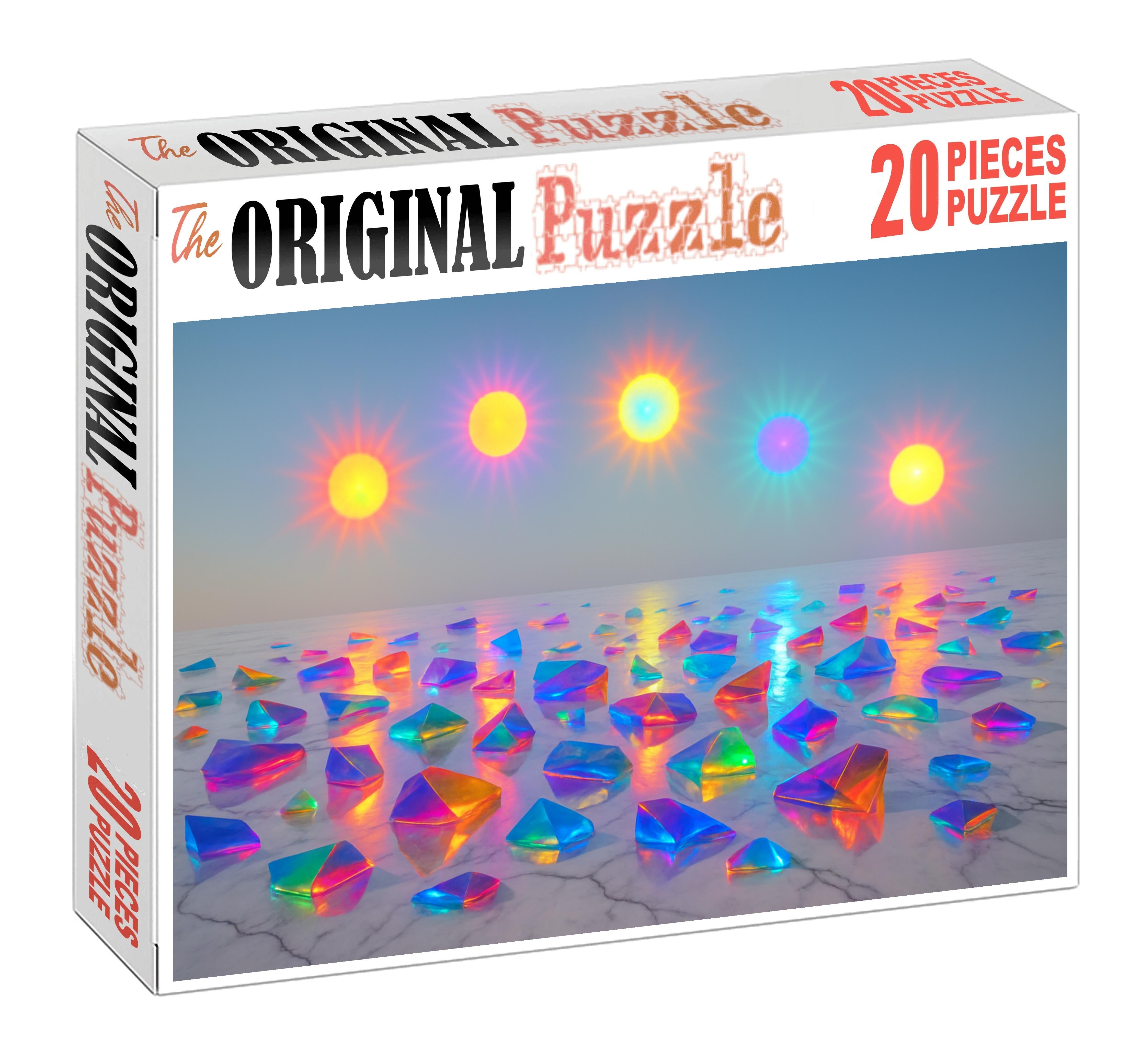 The Marble Horizon Of Fractured Suns Puzzle Collection