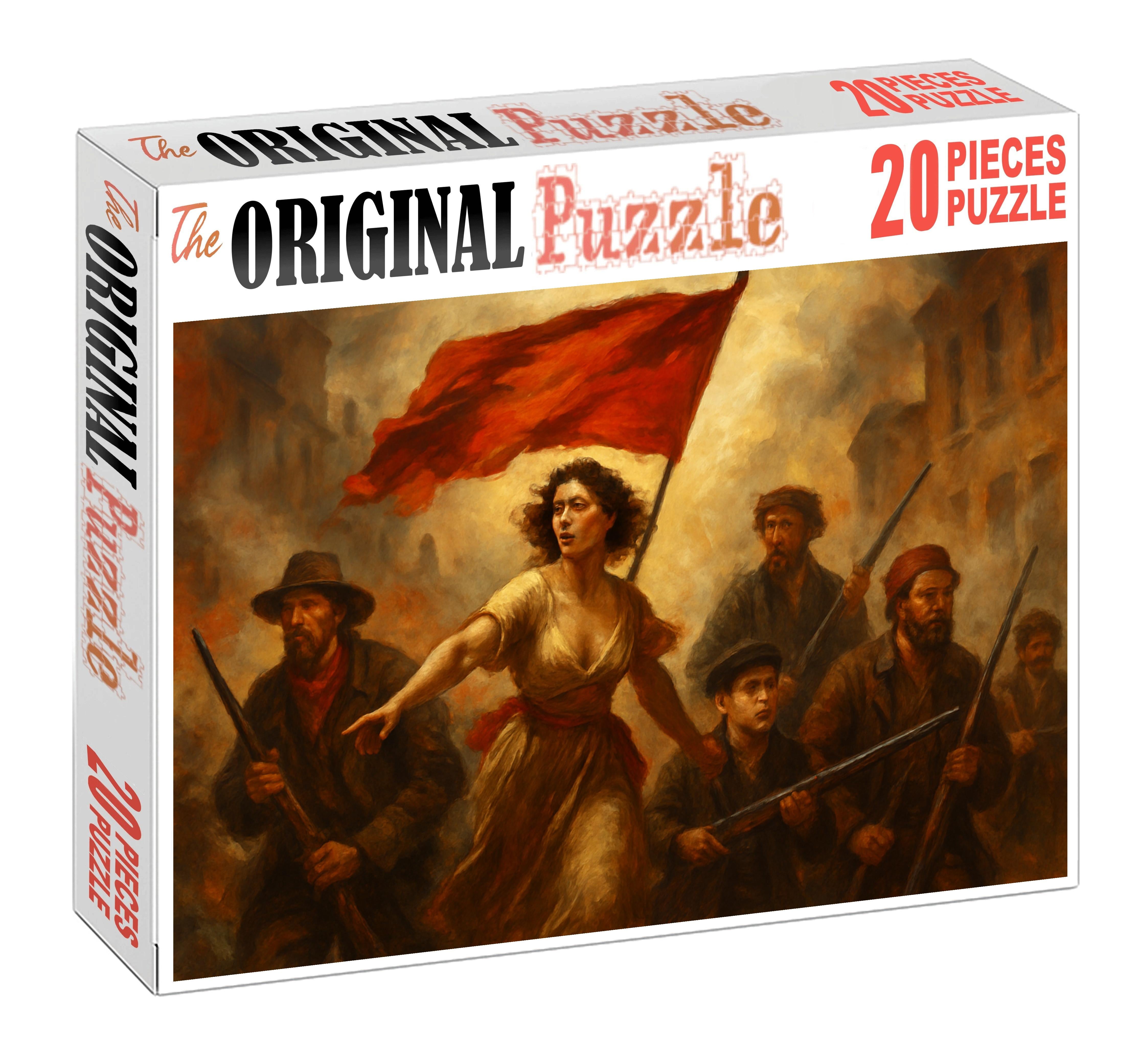 Liberty Leading The People 20 Piece Puzzle