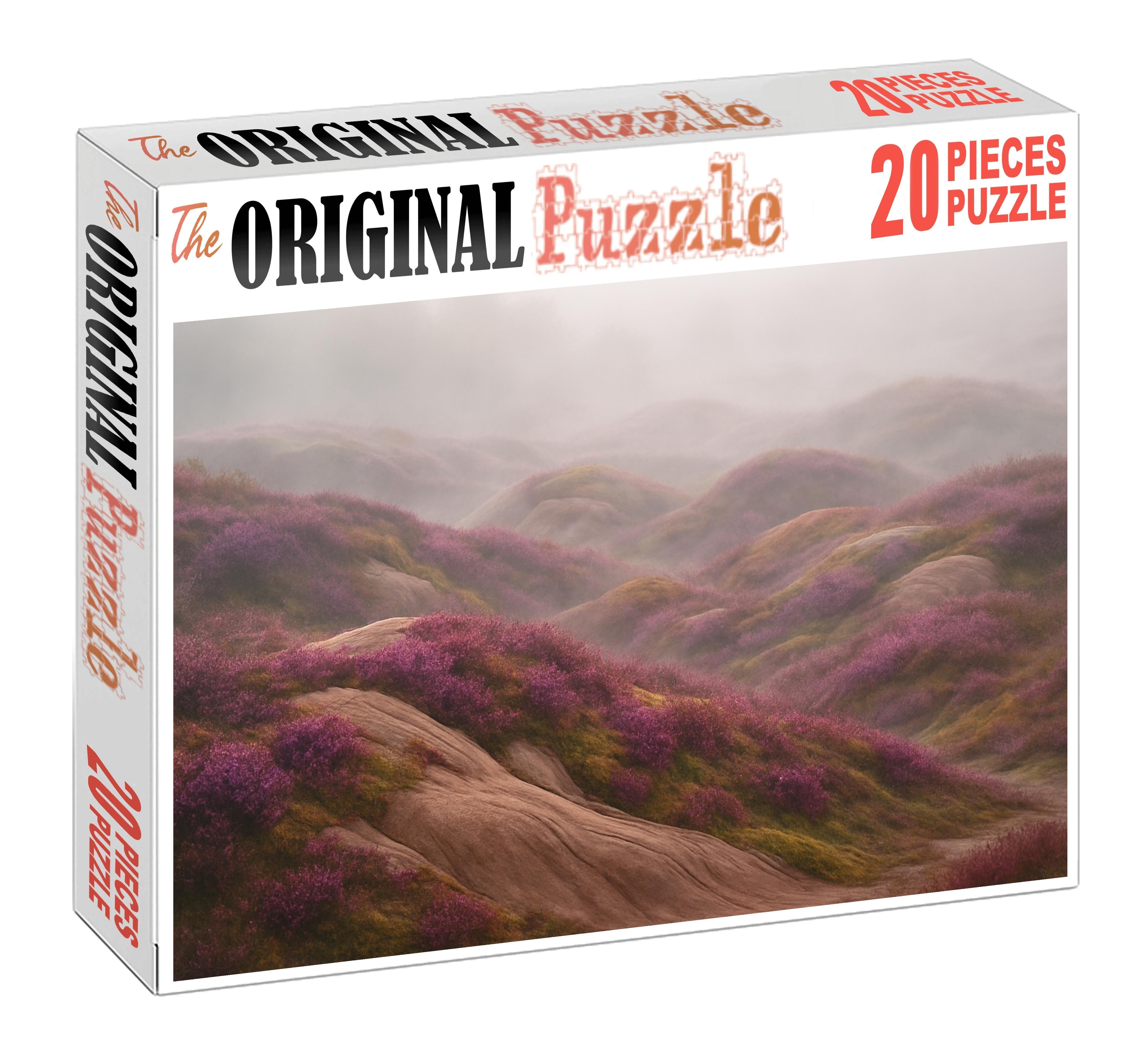 Rolling Highlands Of Heather And Moss Mini Puzzle